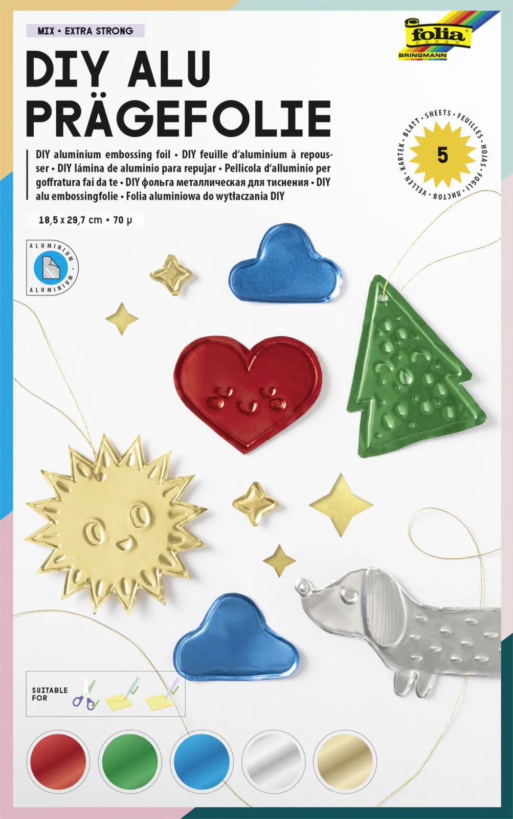 Basics we love! DIY aluminium embossing foil Magic Mix