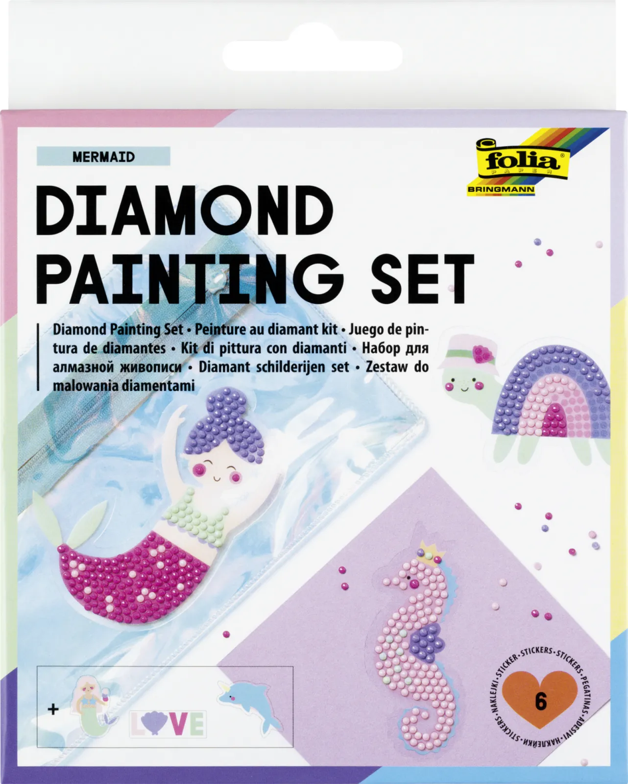 Diamonds are a creative´s best friend! Diamond Painting Sets incl. instructions