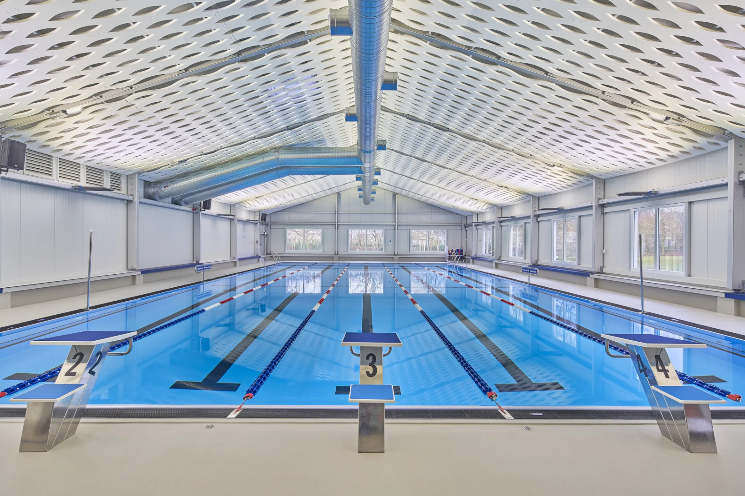 Sports facility, swimming pool