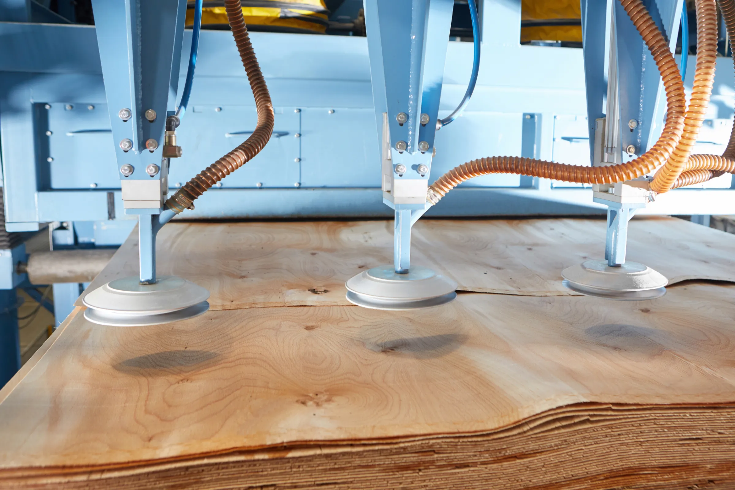 Grenzebach offers veneer manufacturers the entire range of plants and machines for veneer drying.