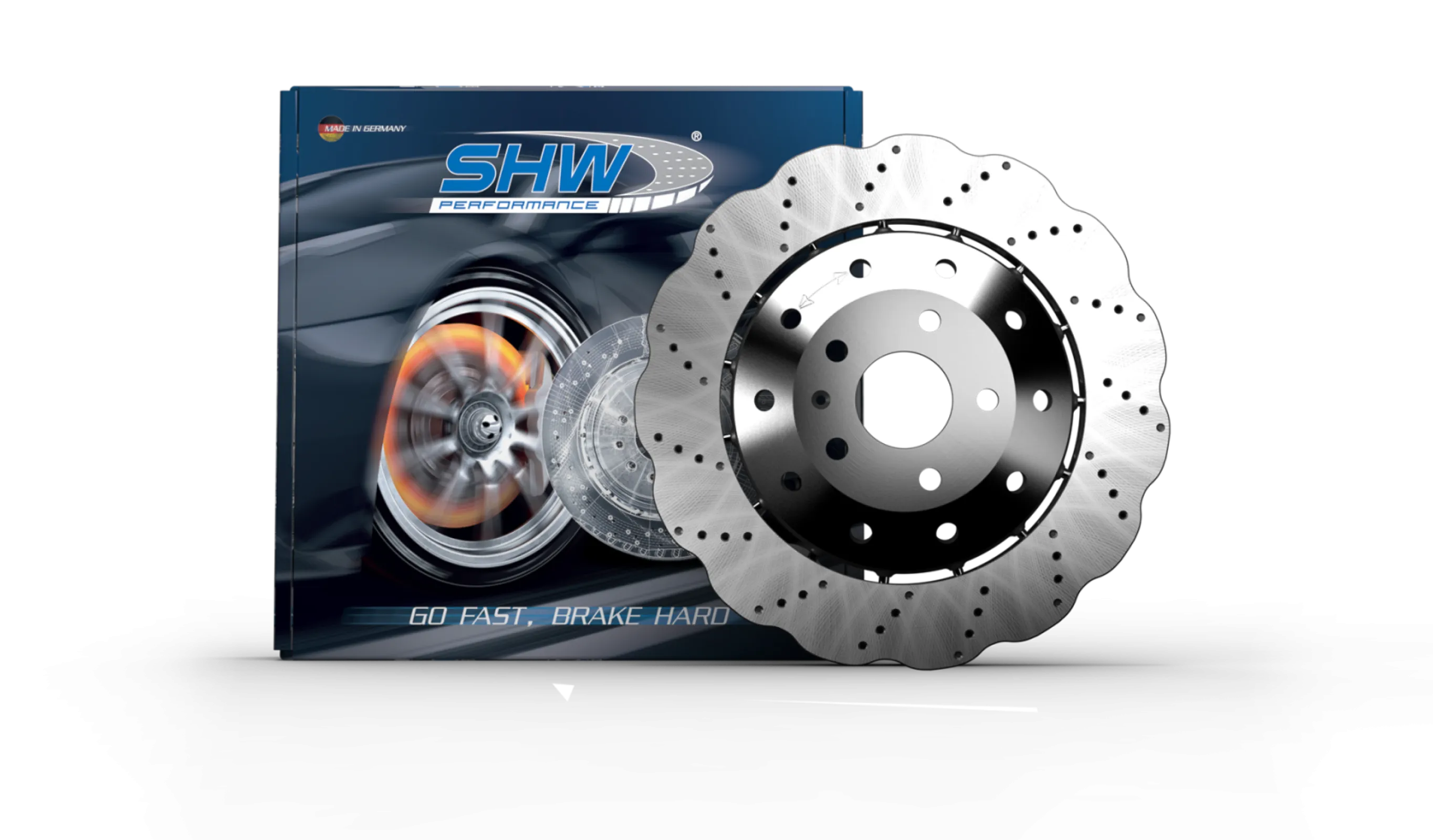 Fully floating, Lightweight Compound OE Wave Disc