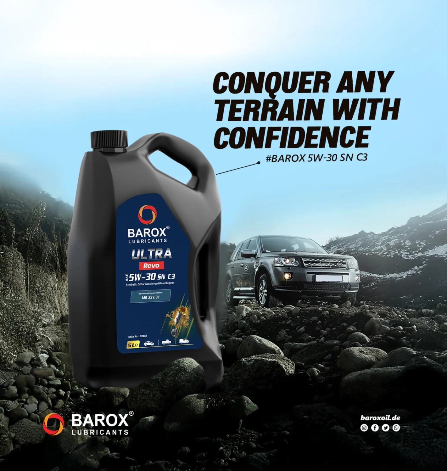 Barox ULTRA 5W-30 API SN C3