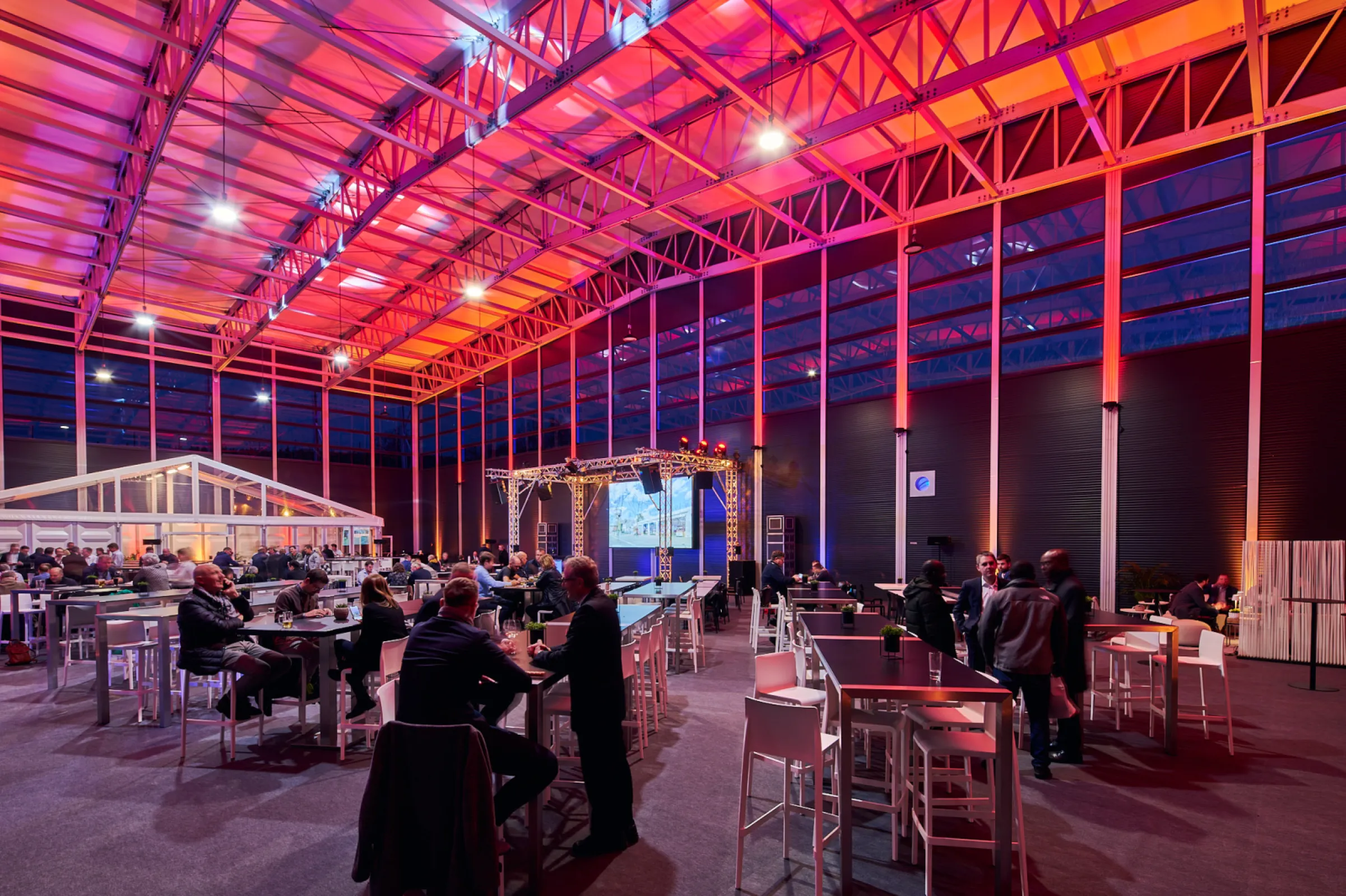 Metropolitan pavilion — interior