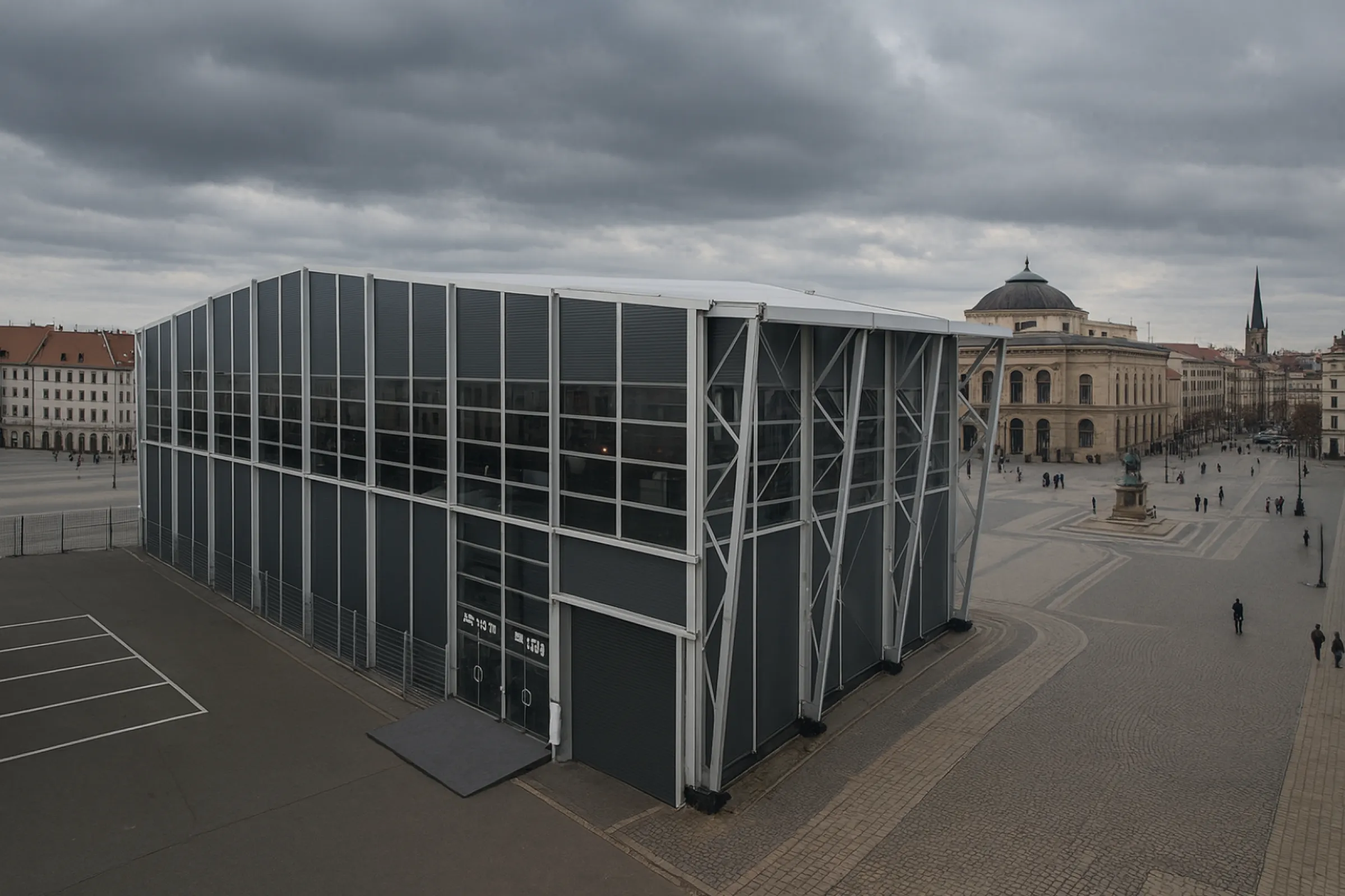 Павільйон Metropolitan — зовні Павільйон Metropolitan — зовні