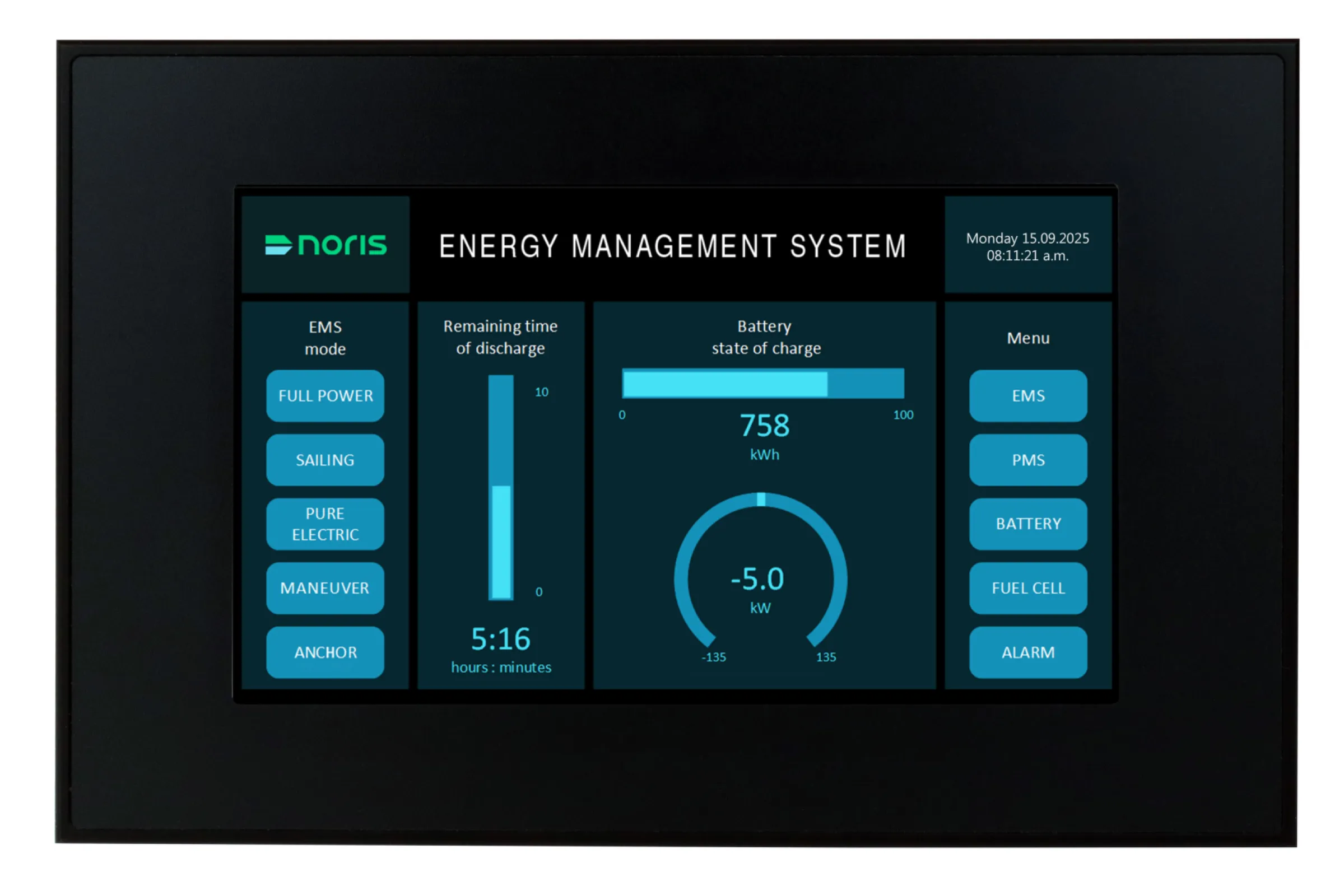Energy Management System Display