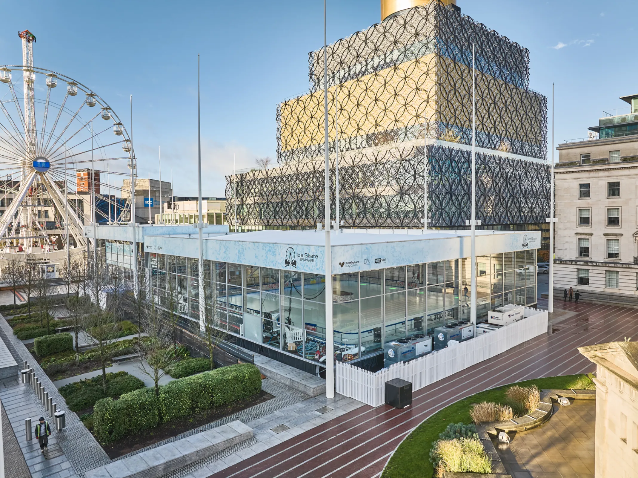 Manhattan pavilion — exterior view