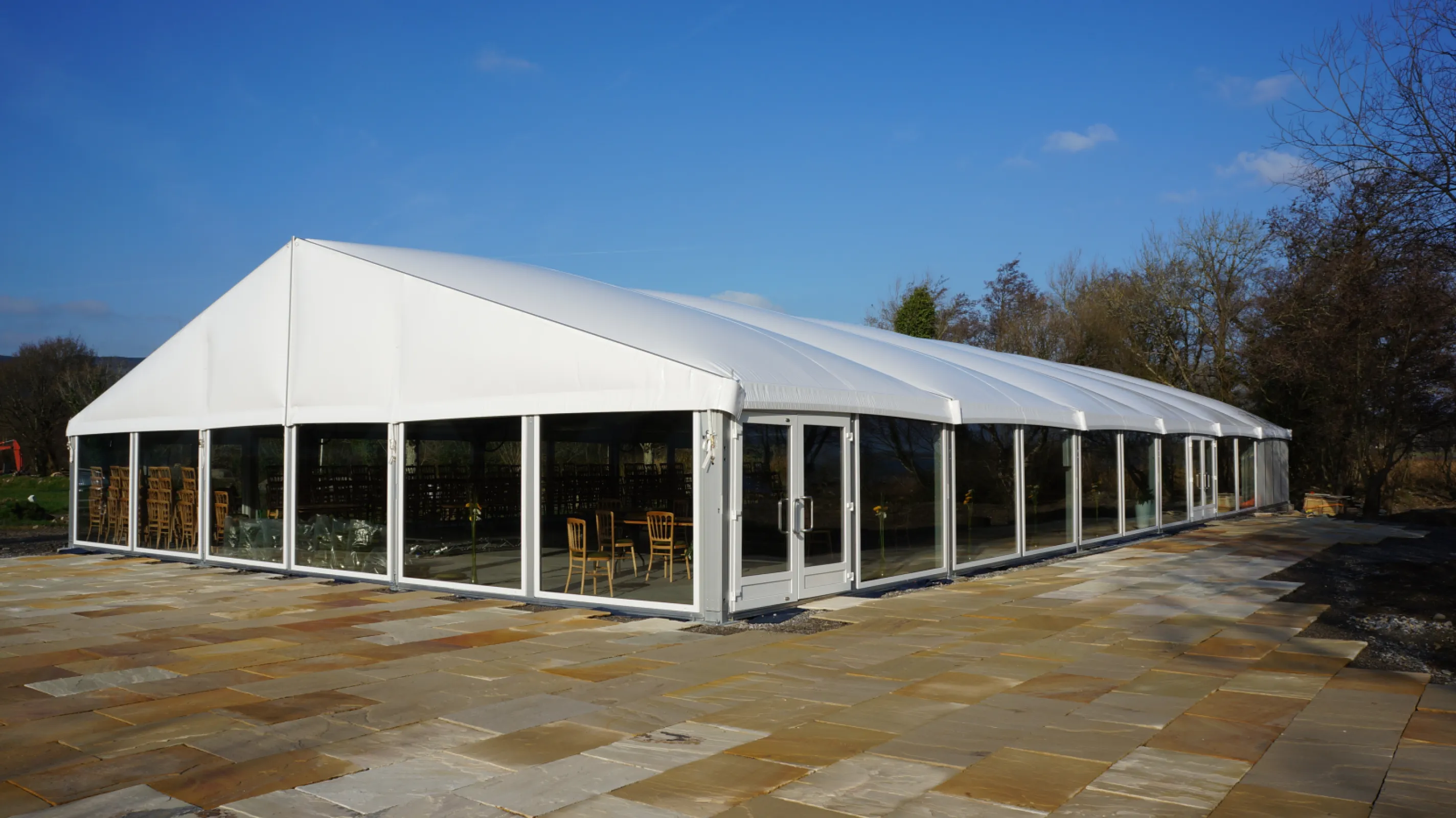 Big tent — exterior view