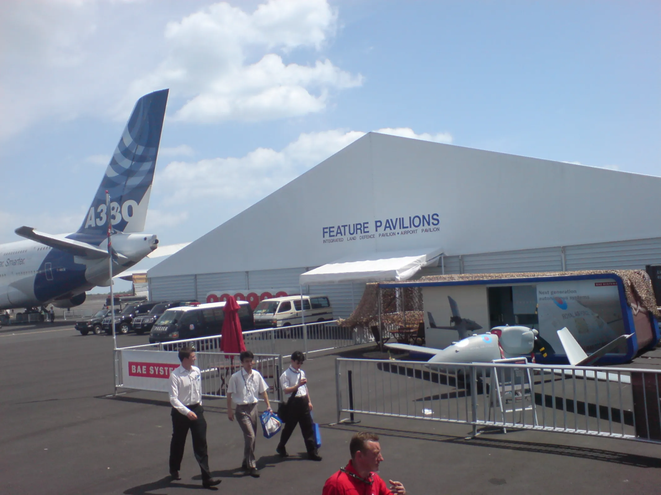 Big tent — exterior view