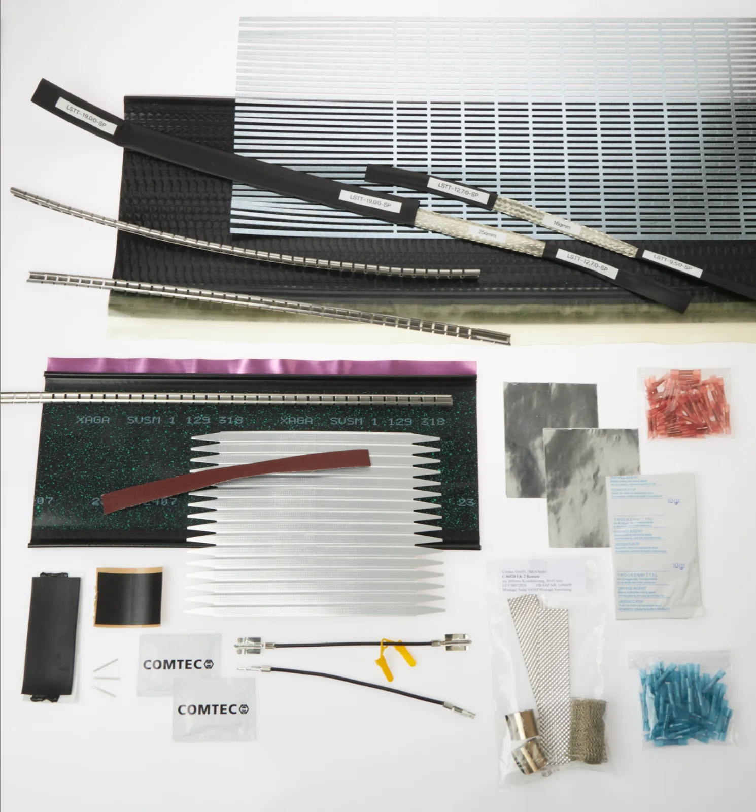 fibre reinforced shrink-sleeve-sets