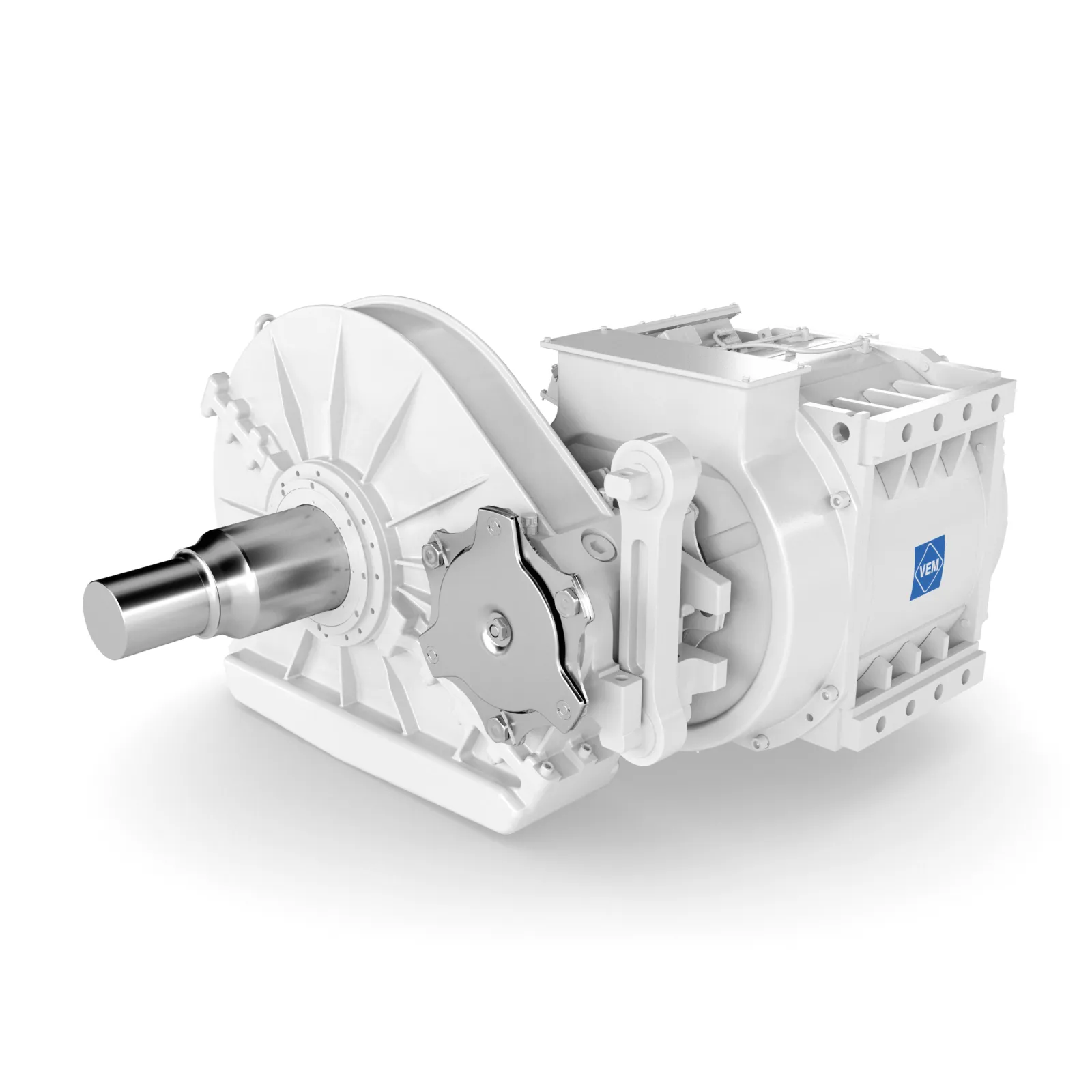 Double motor-gearbox unit (tram)