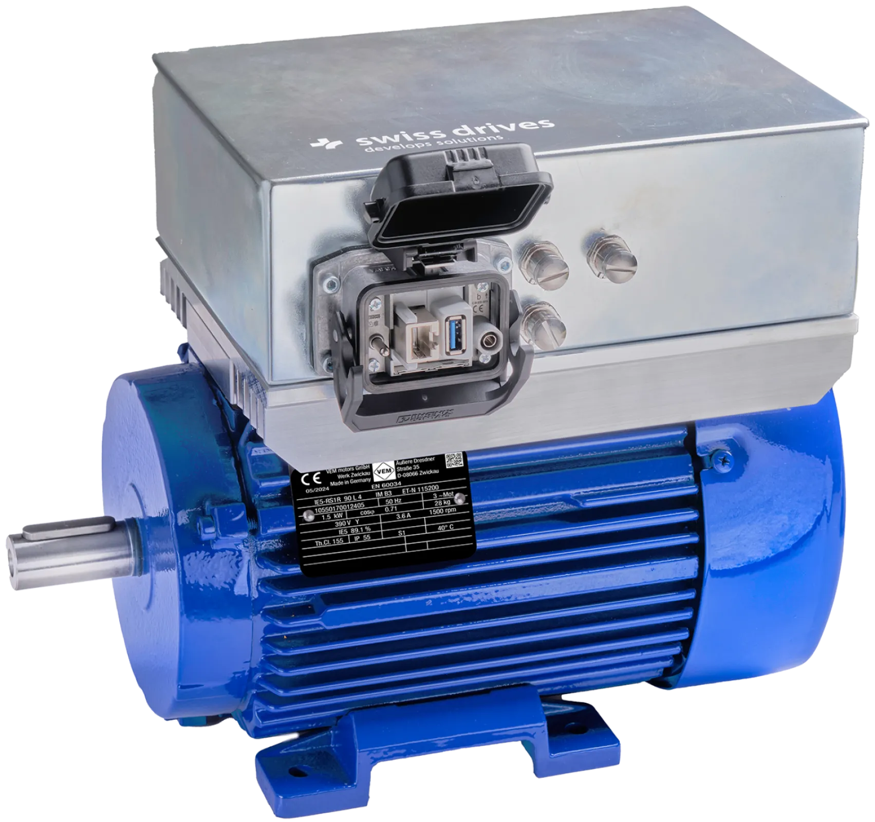 Motor for railway drives for Public Transportation and Rolling Stock