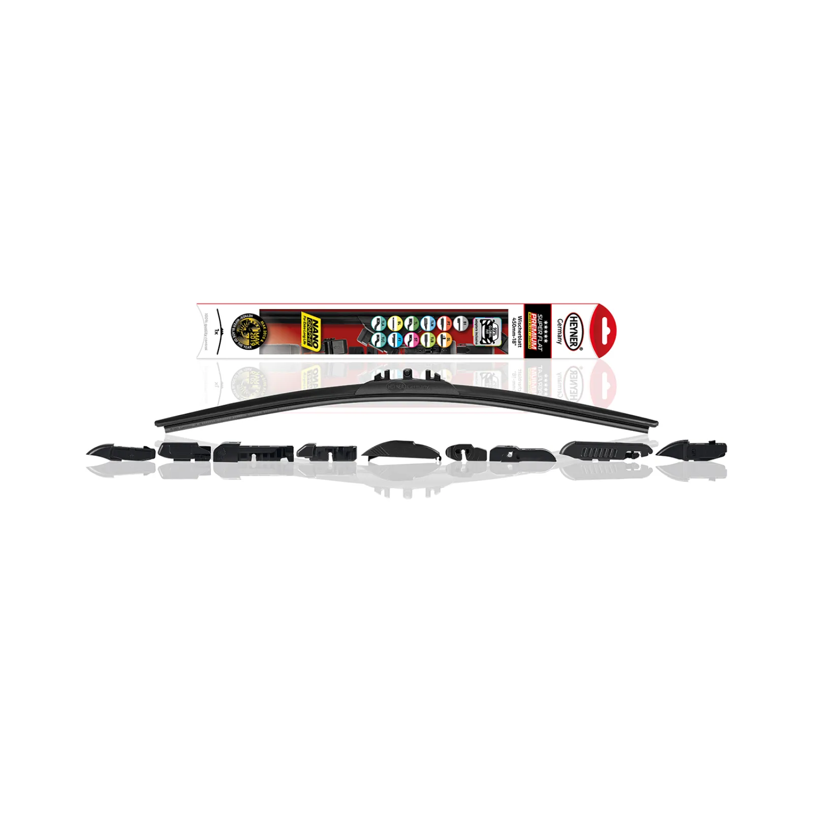 Wiper Blade HEYNER® SUPER FLAT PREMIUM Wiper Blade HEYNER® SUPER FLAT PREMIUM