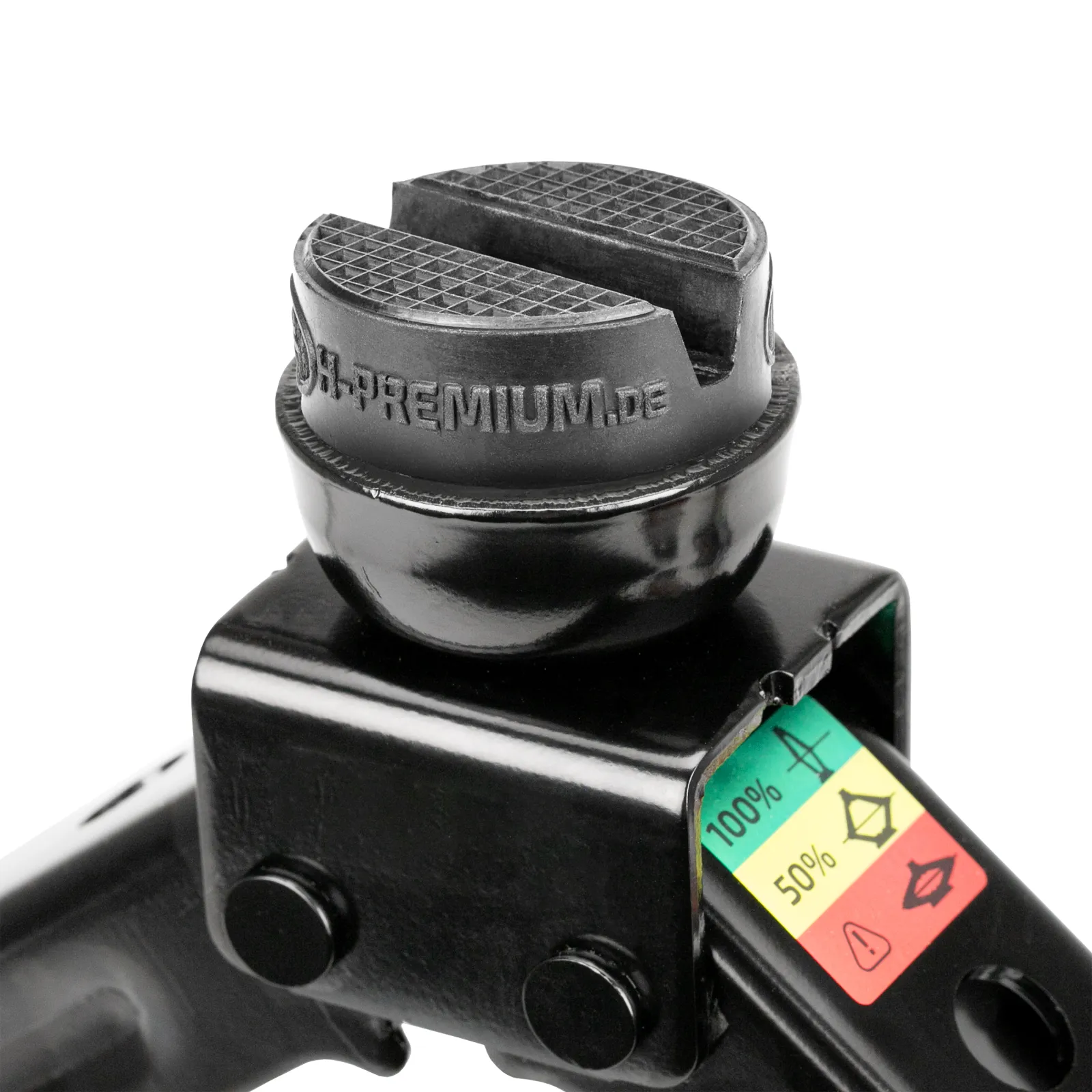 360° rotatable rubber pad with slot