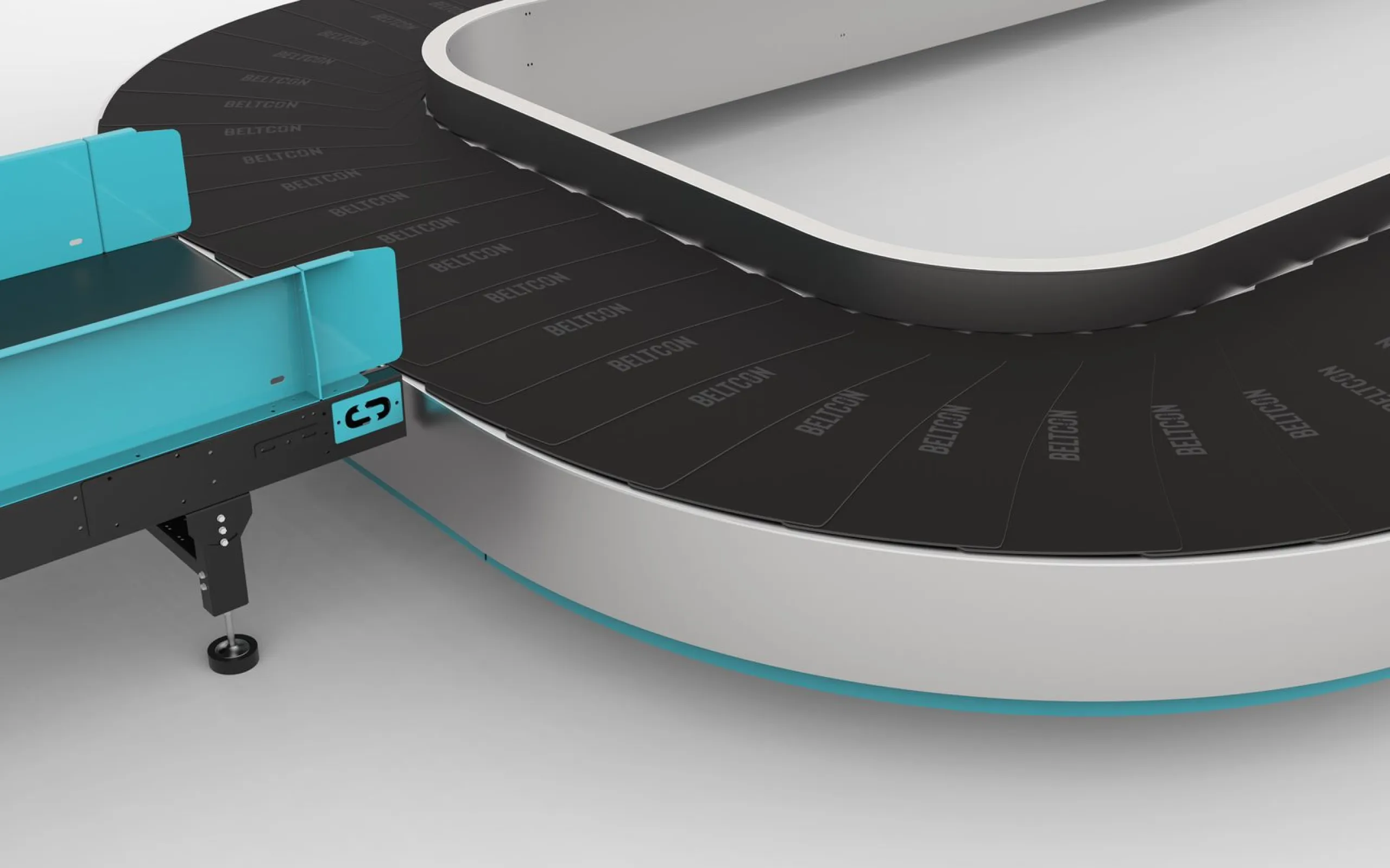 BELTCON Baggage Reclaim Carousel - Example Layout