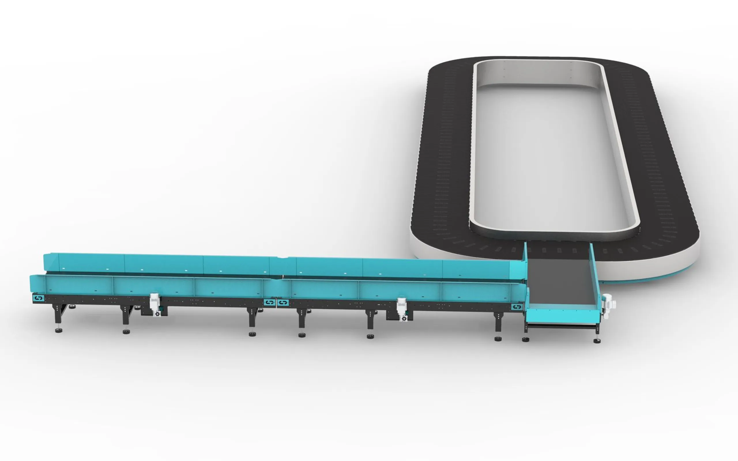 BELTCON Baggage Reclaim Carousel - Example Layout