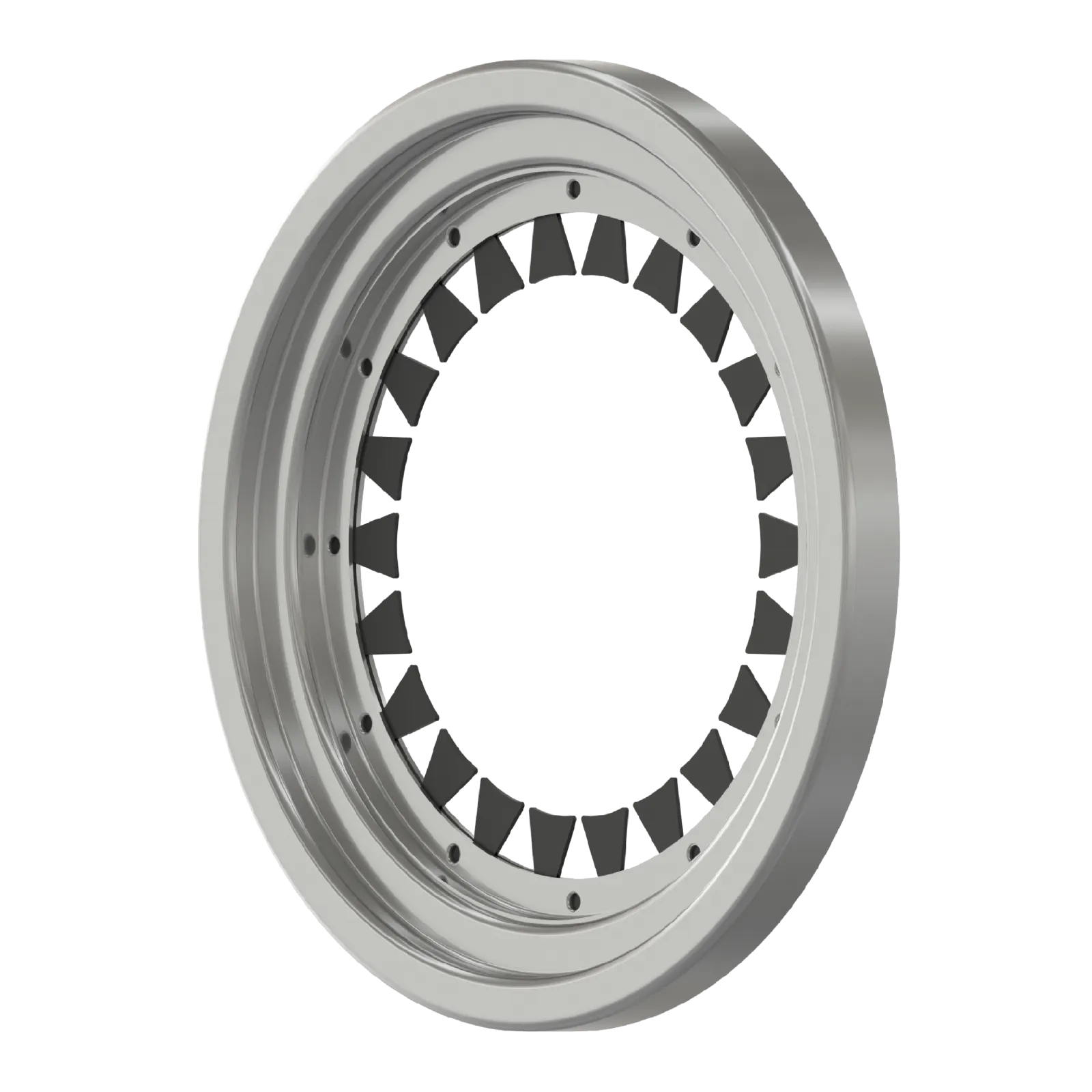 Shaft grounding rings, wet environment