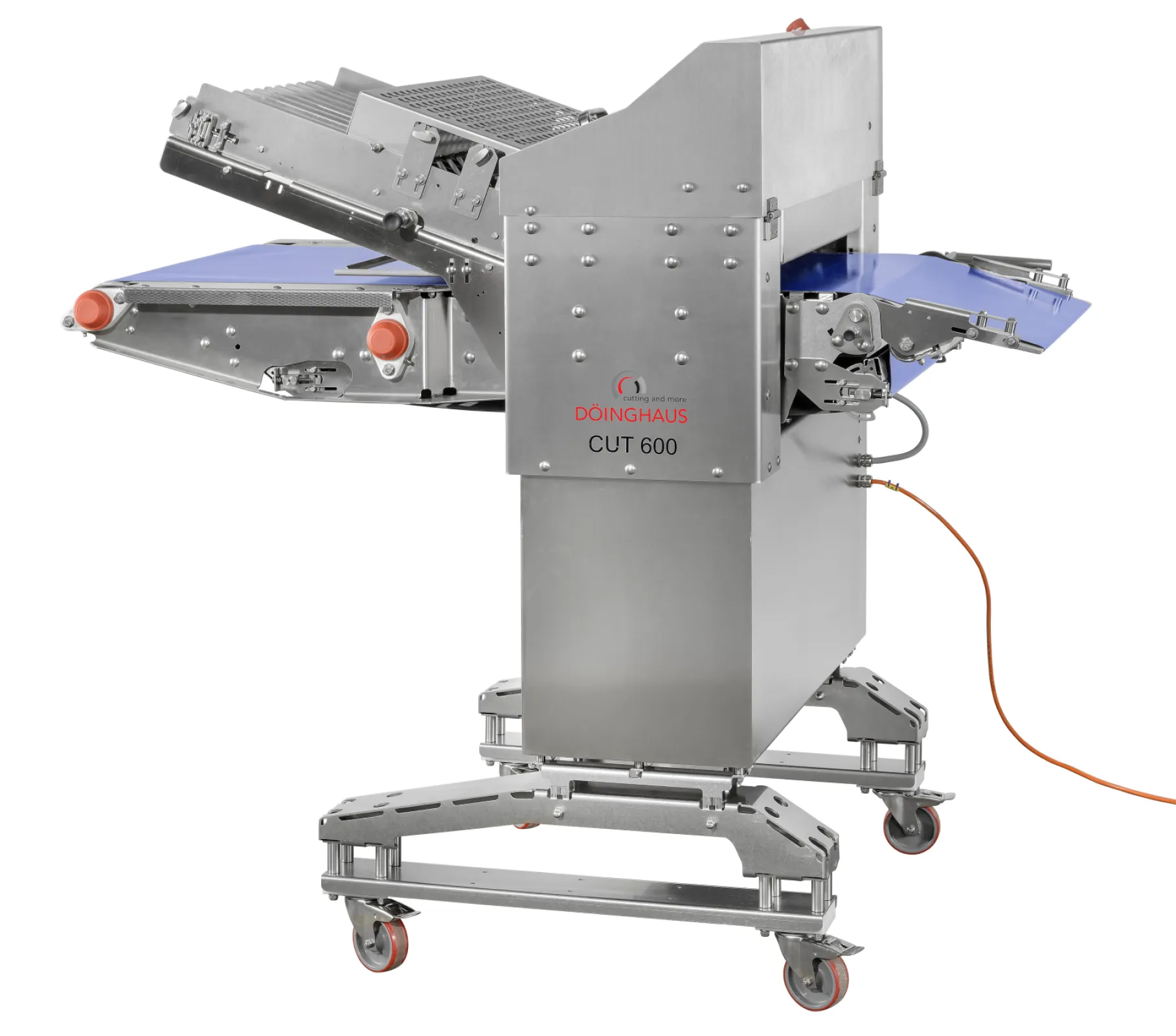 CUT 600 - Dough cutter machine with sheet conveyor belt