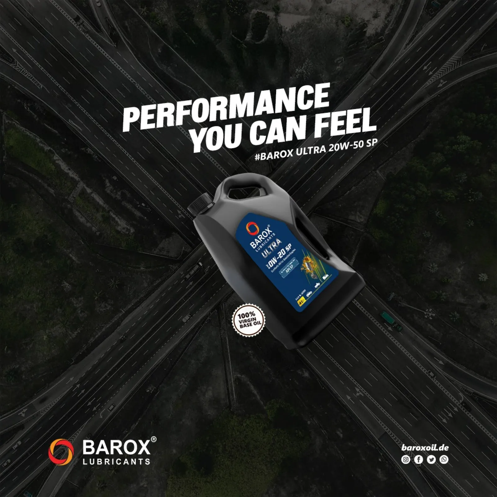 Barox ULTRA 20W-50 API SP