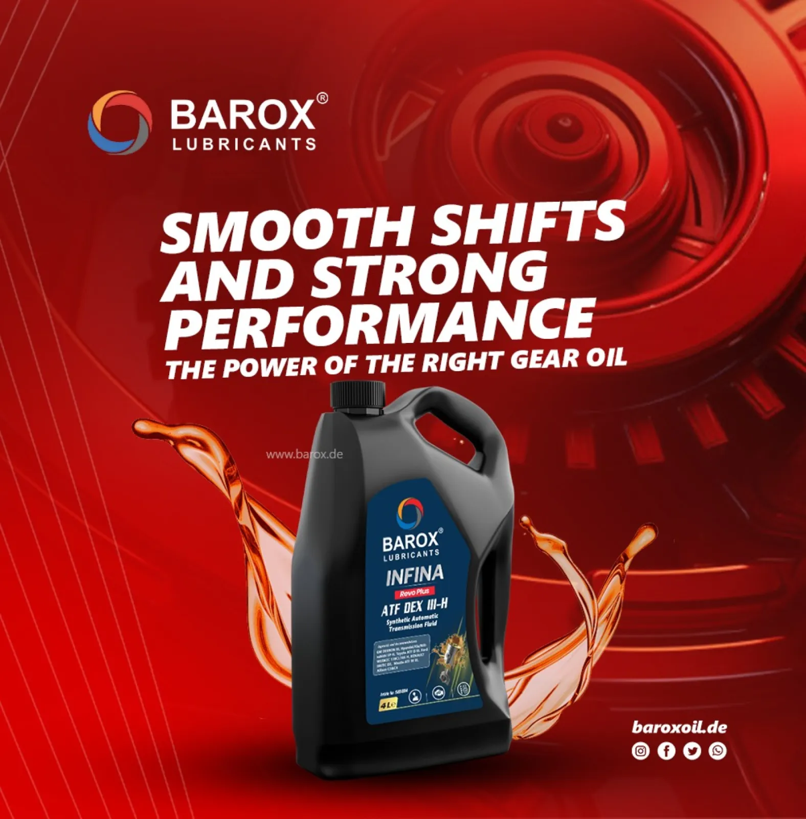 Barox INFINA ATF DEX II-H