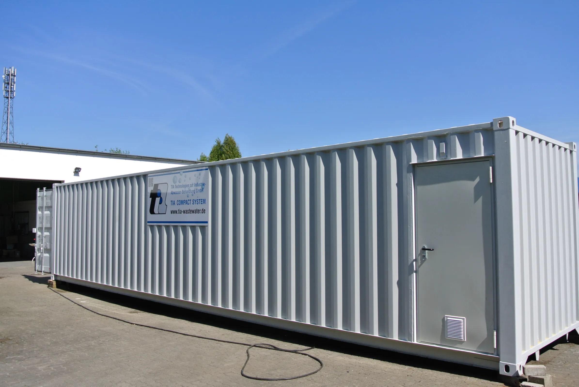 CONTAINERIZED WASTEWATER TREATMENT PLANT (Germany)