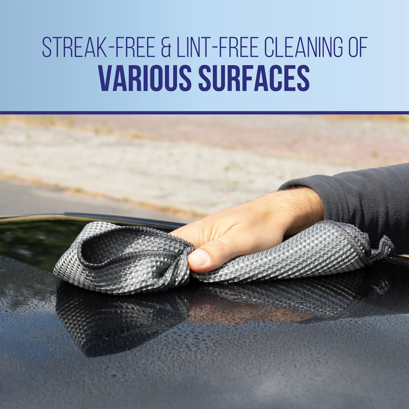 alca® MicroCleaner Waffle Wipe L