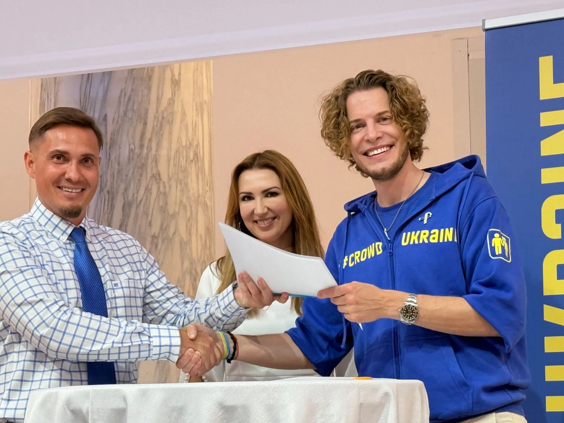 MoU signing with UkraineInvest at URC 2025 in Rome