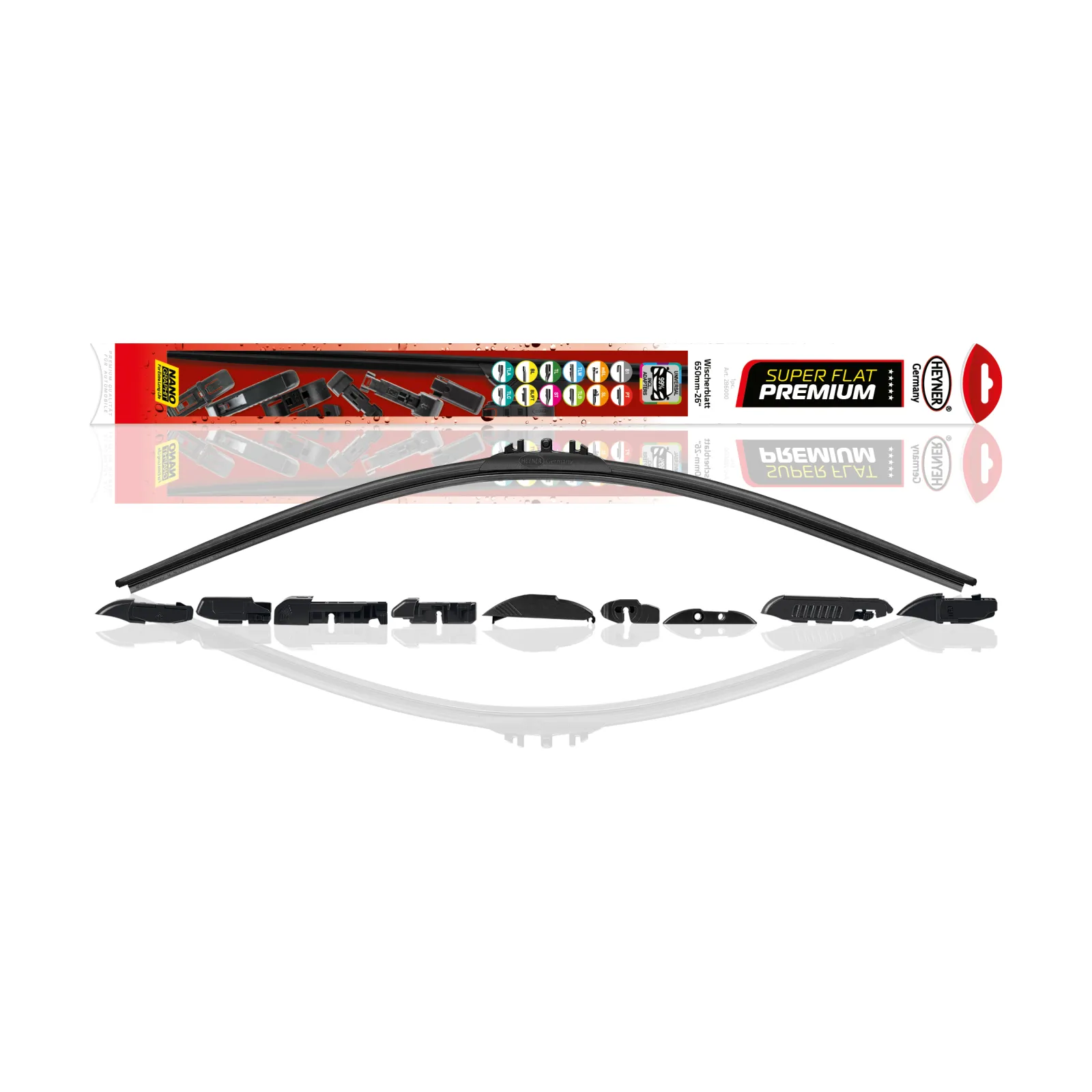Wiper Blade HEYNER® SUPER FLAT PREMIUM