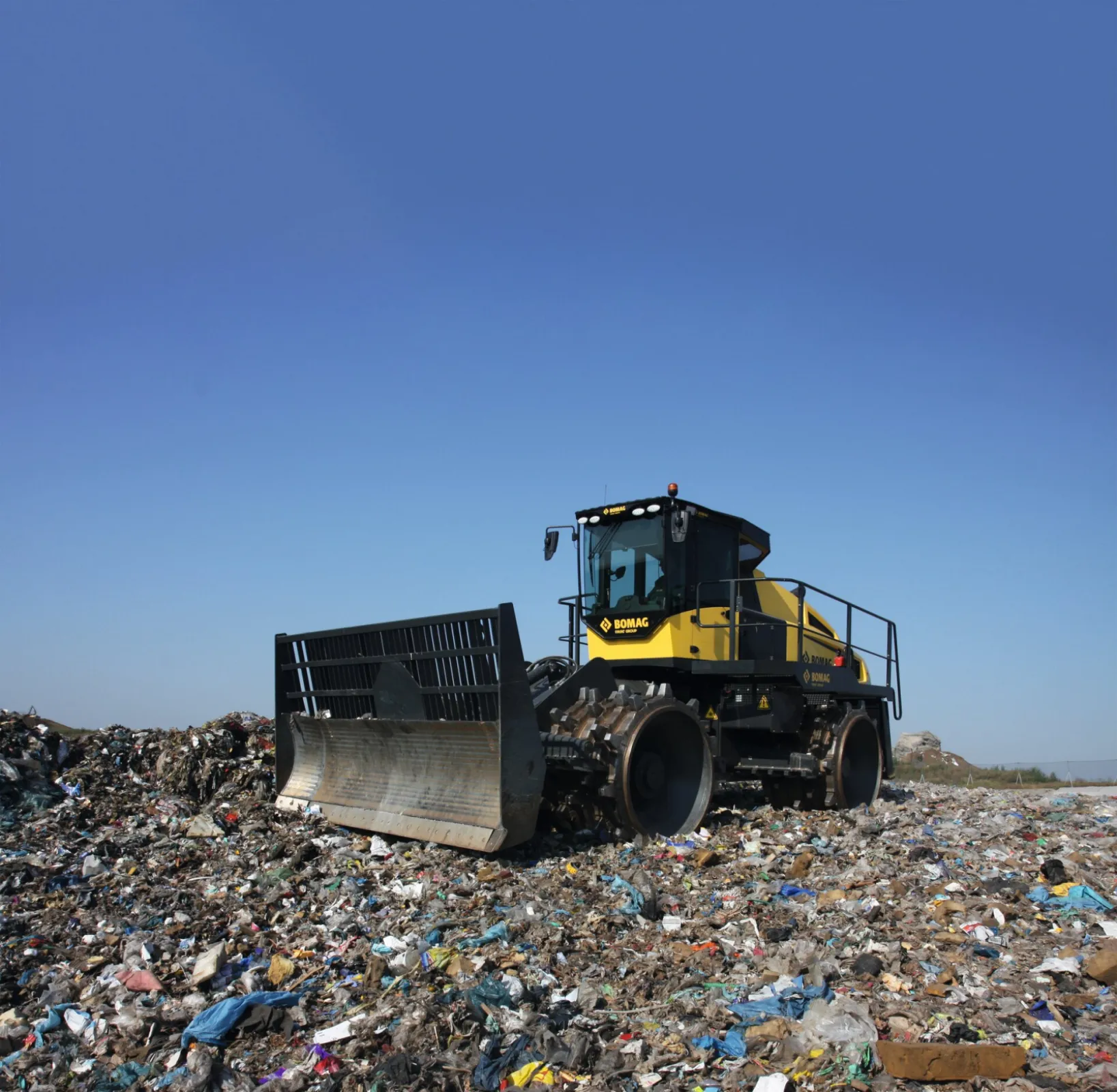 BOMAG refuse compactor