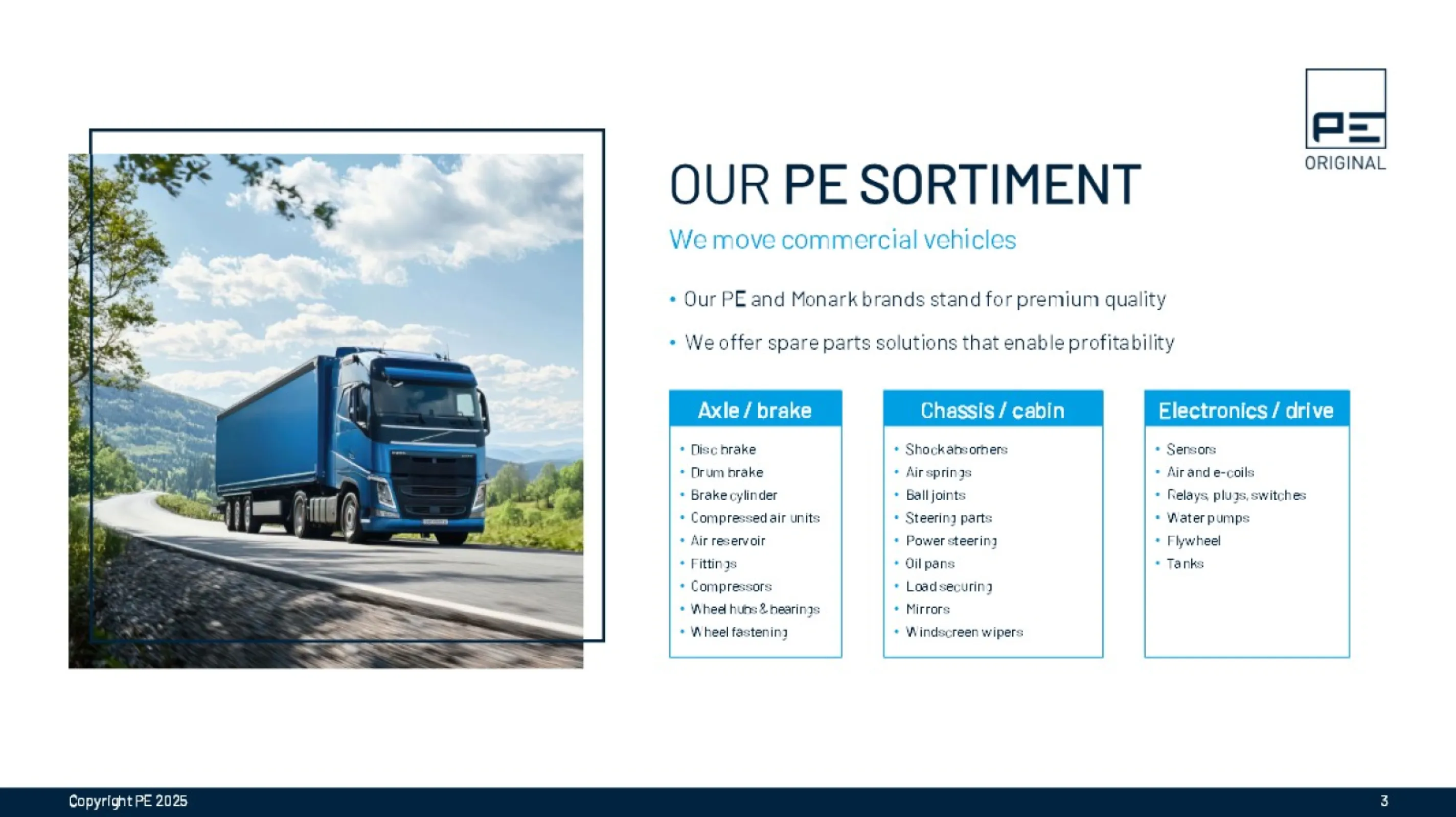 Selection PE Sortiment