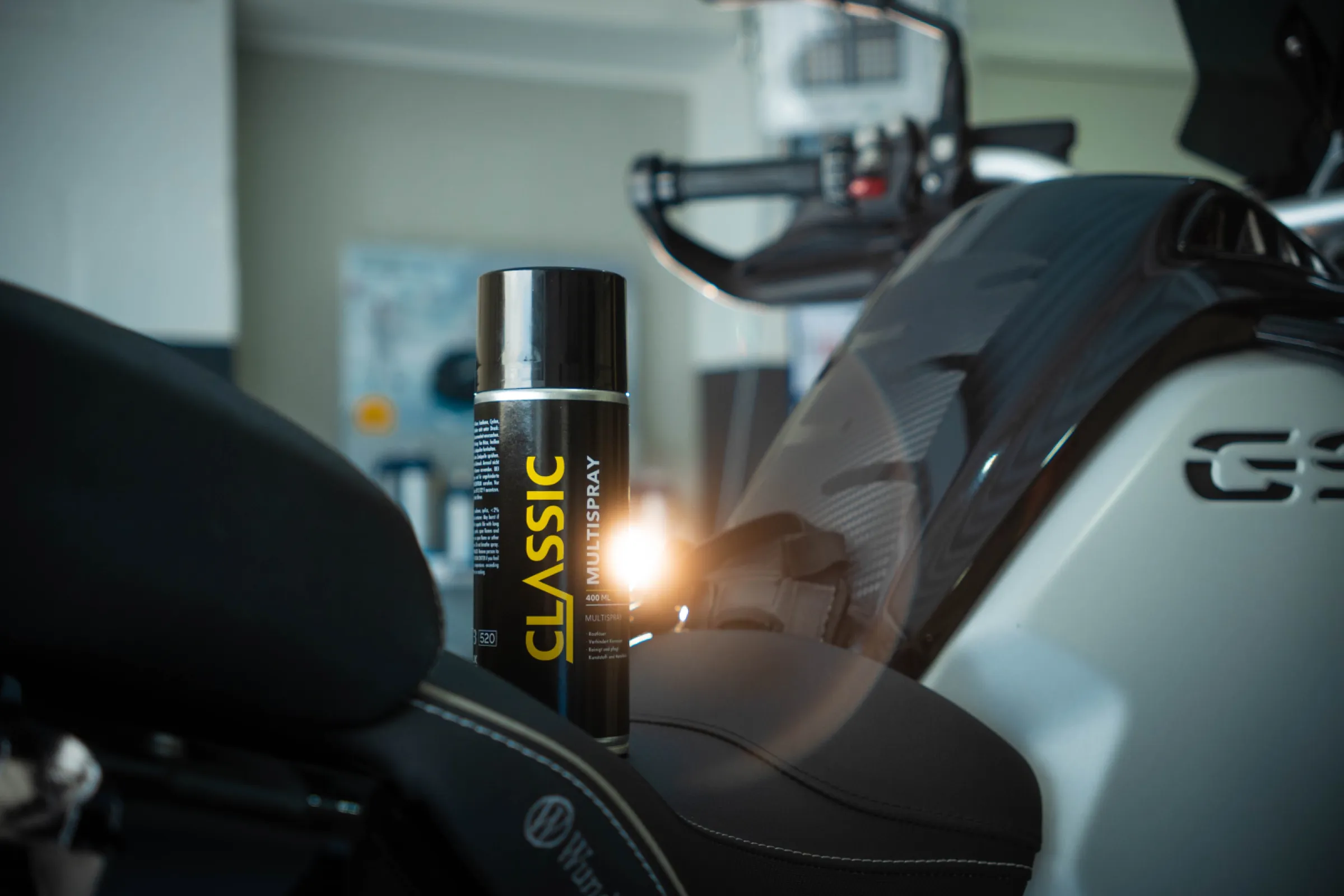 CLASSIC motorcycle care products ensuring smooth and reliable performance.