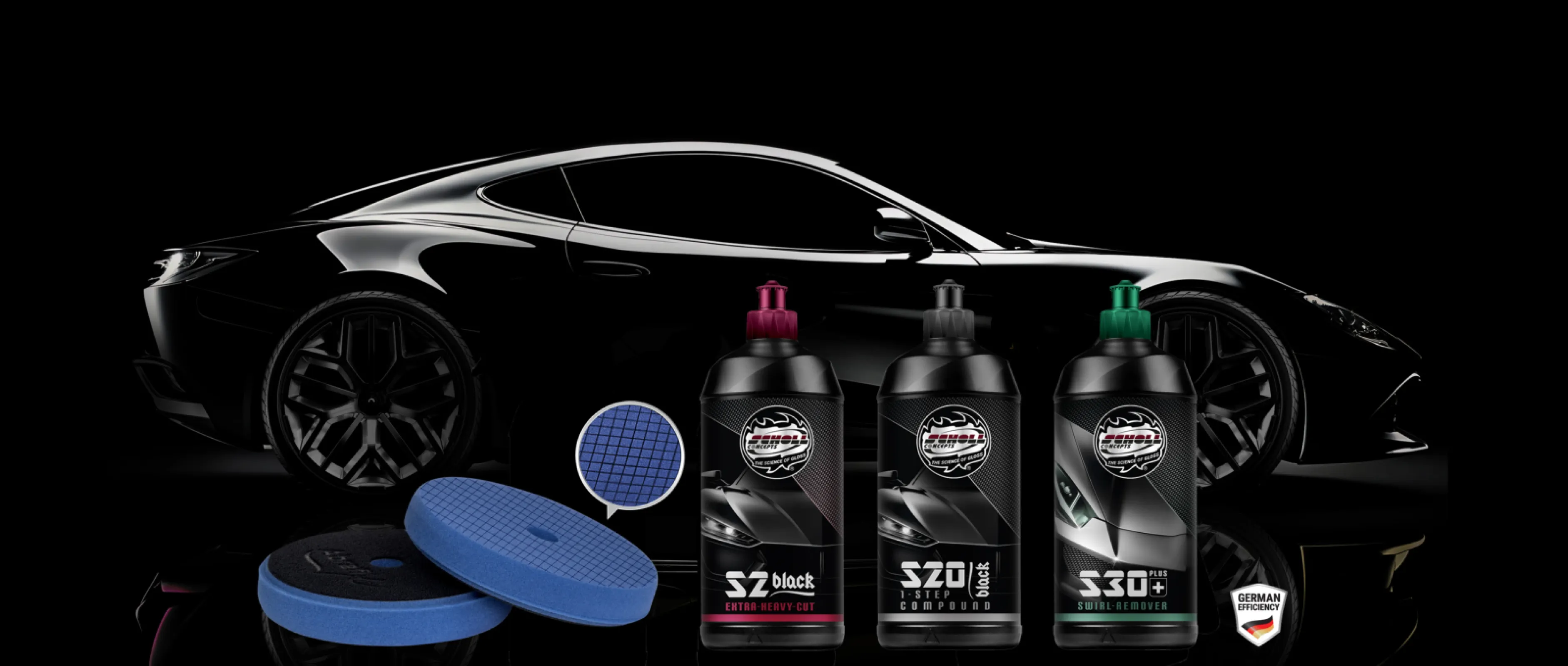Polishes and Pads for Car Detailers and Bodyshop
