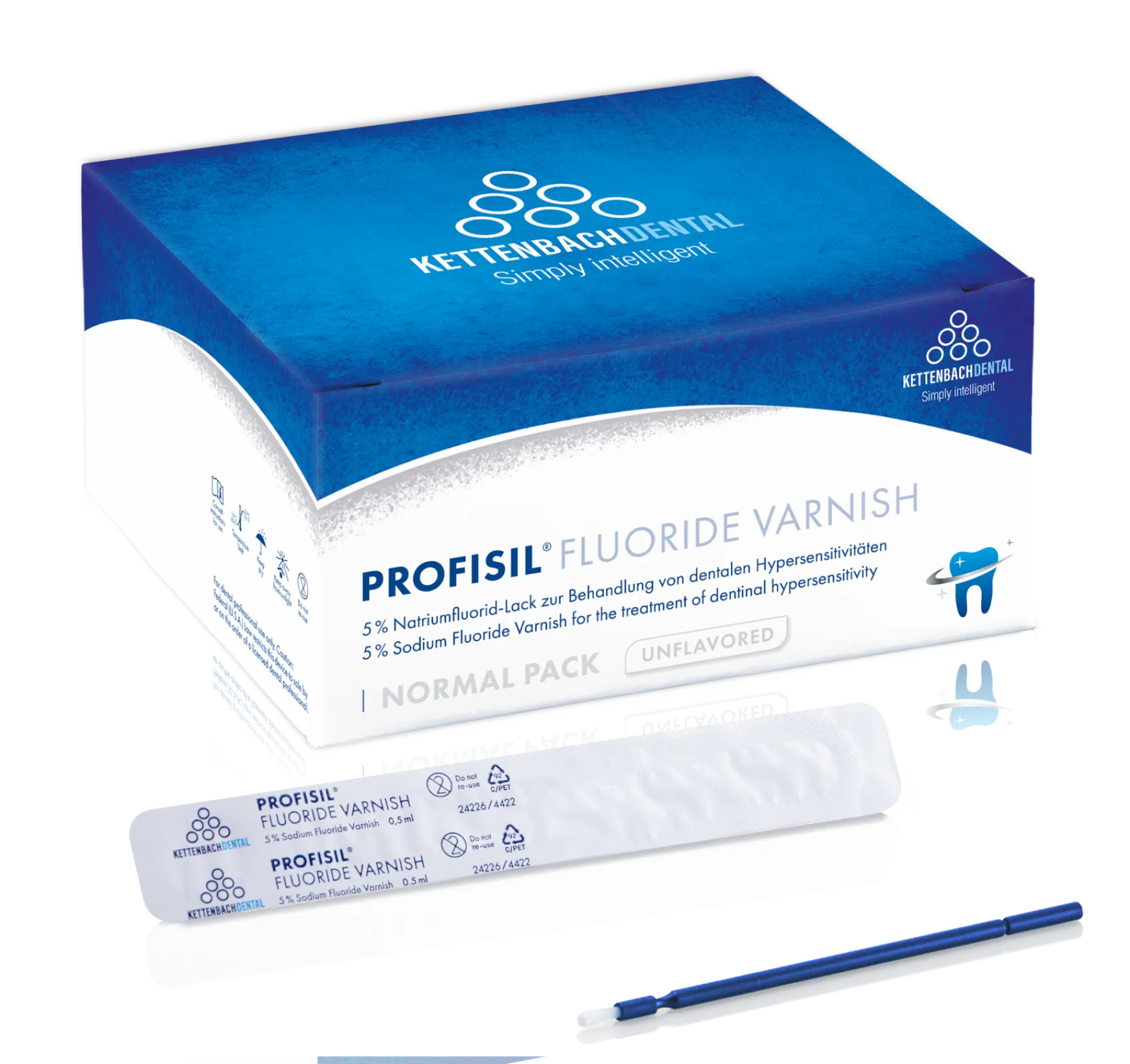Profisil® Fluoride Varnish Normal pack unflavored