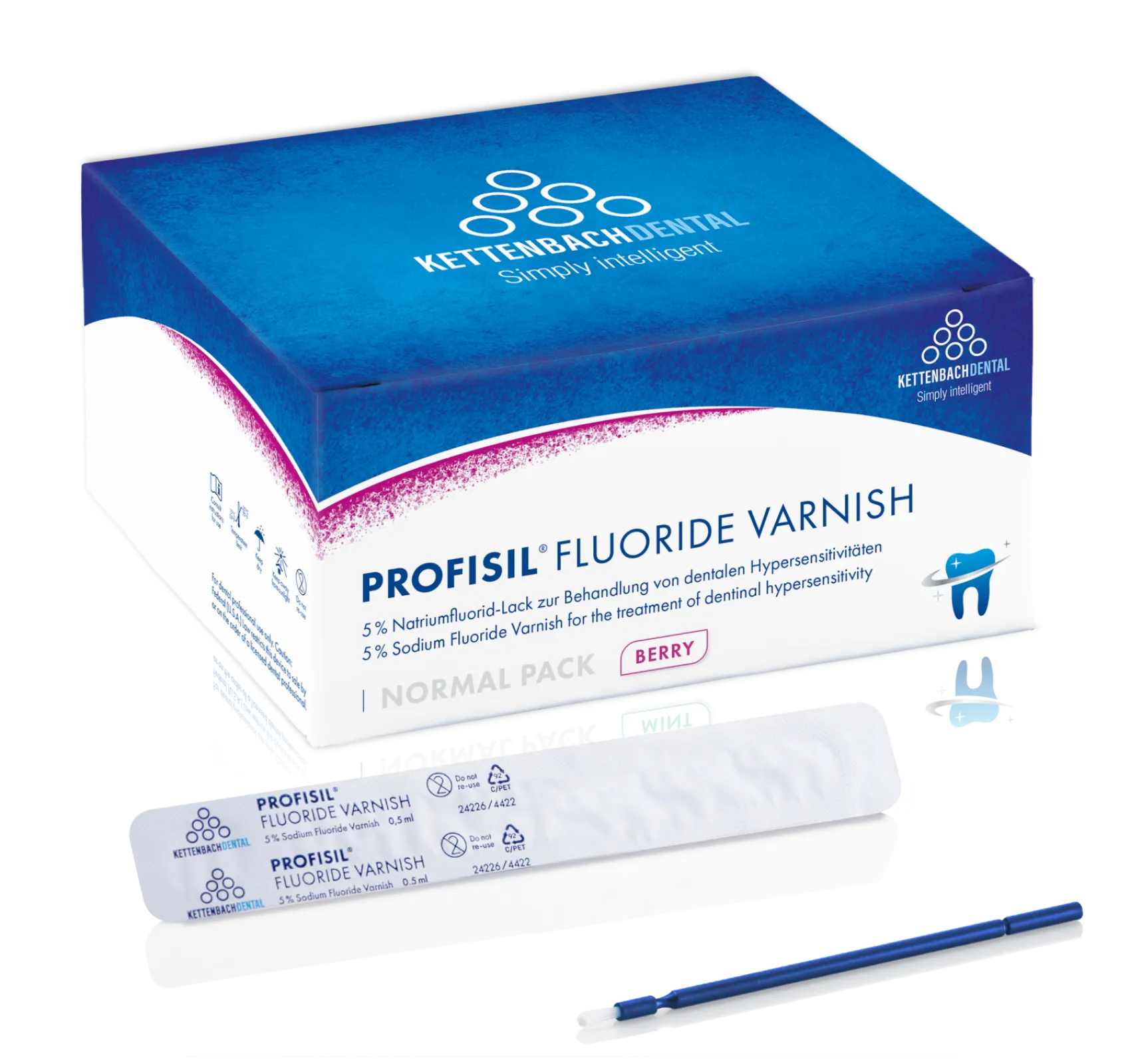 Profisil® Fluoride Varnish Normal pack berry