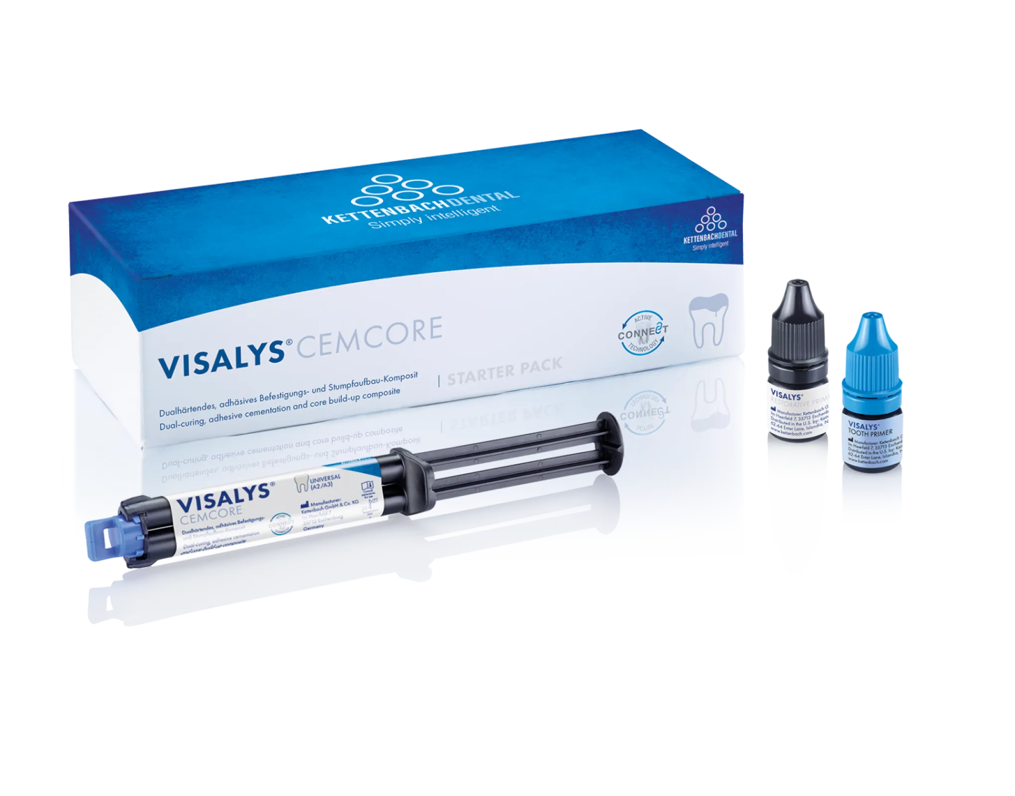 Visalys® CemCore Universal (A2/A3) Starter pack