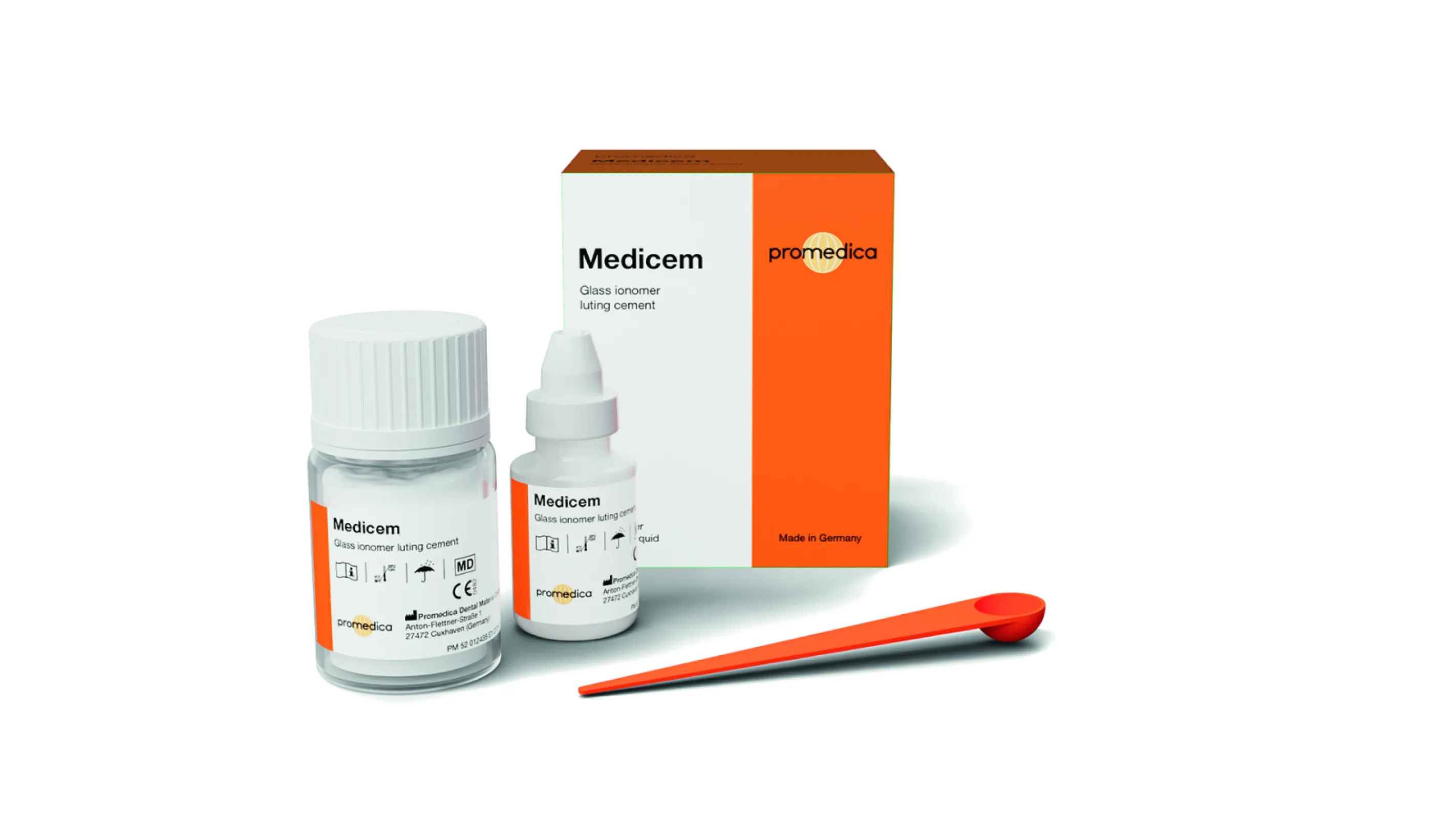 Medicem: Glass ionomer luting cement