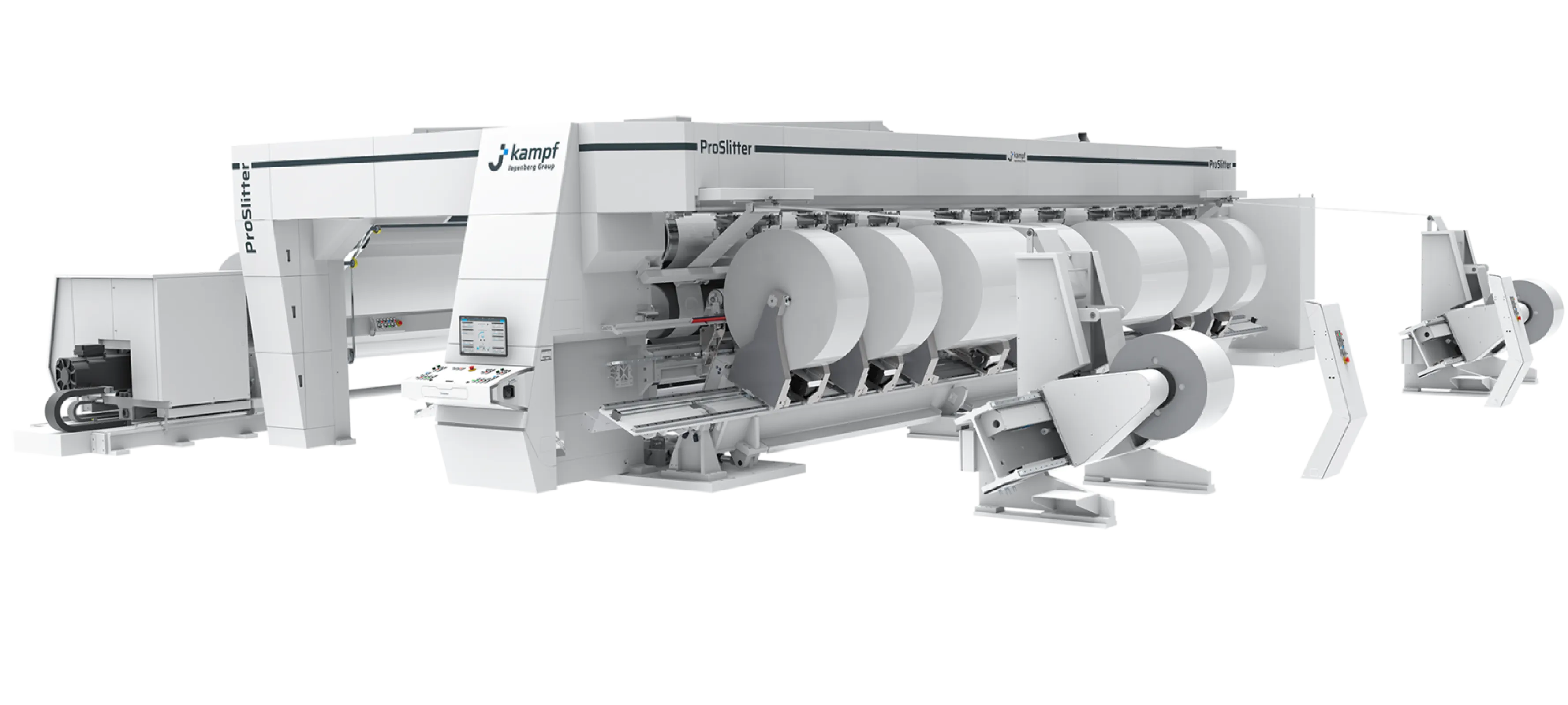 ProSlitter BlackLine - the highly efficient slitting machines for commodity films.