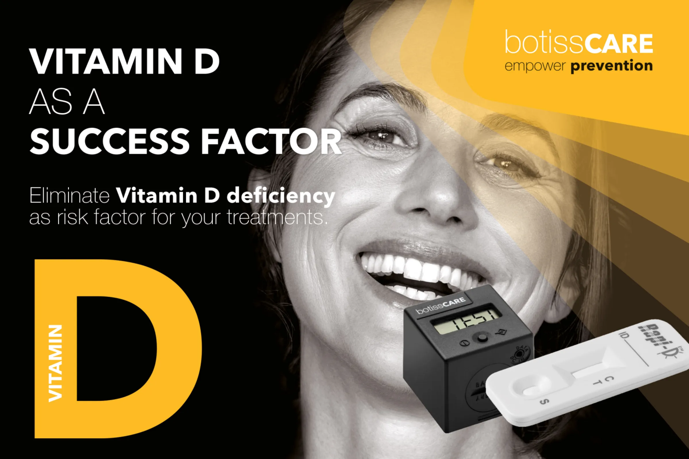 botissCARE Cube Reader: Quantitative vitamin D testing – the fast, reliable point-of-care solution