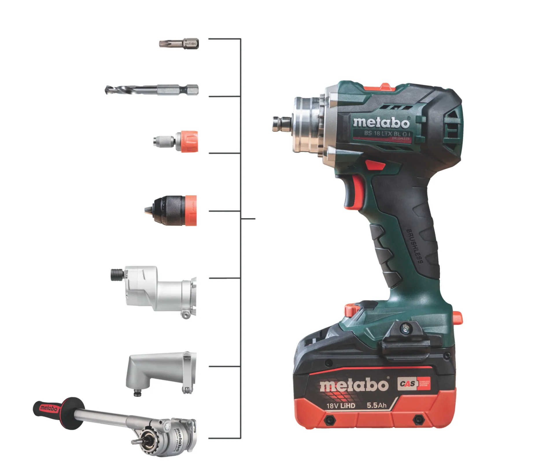 METABO BS 18 LTX BL Q I CORDLESS DRILL / SCREWDRIVER
