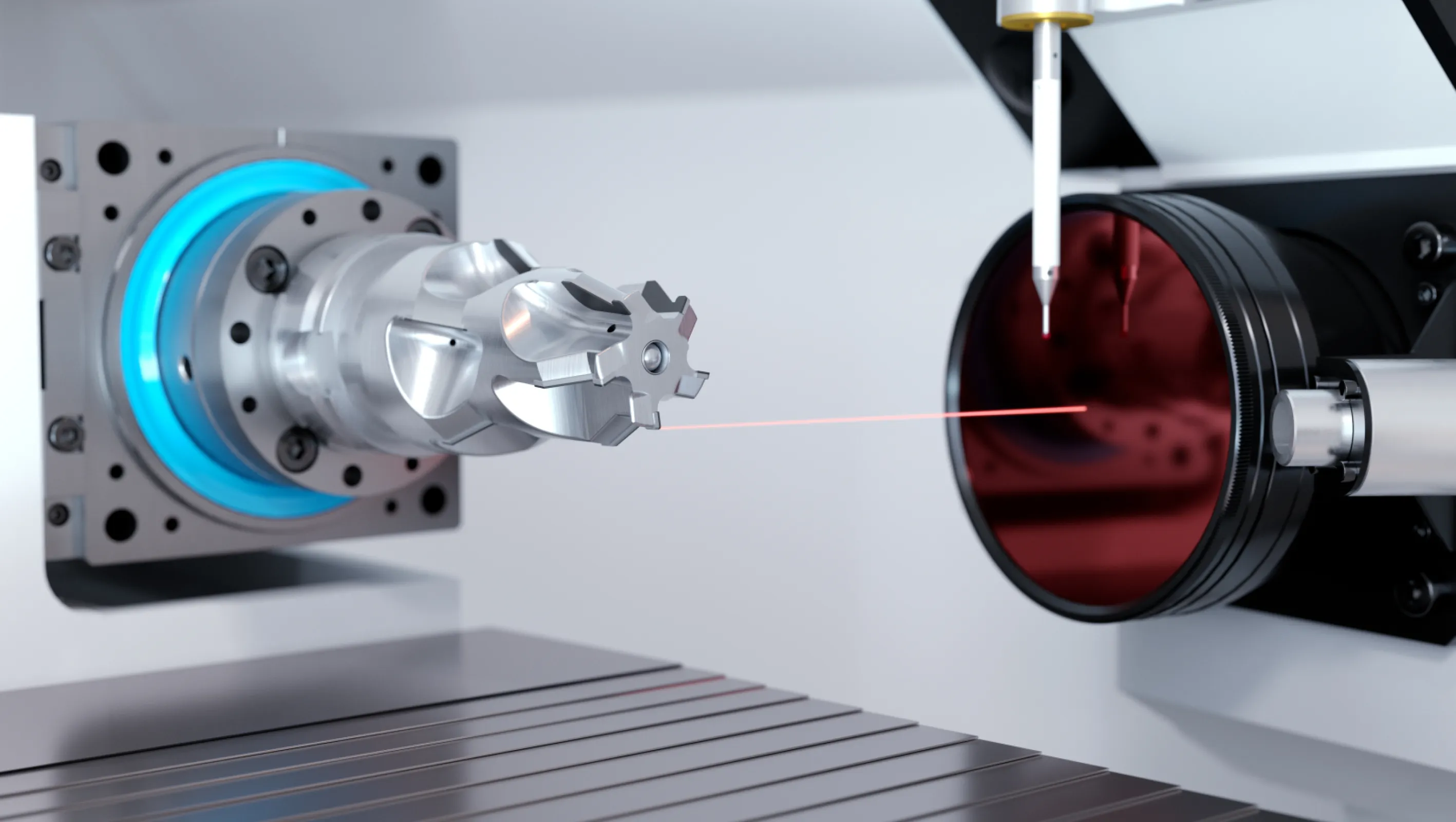 VLaser 370 // Laser processing of precision tools. Directly at the rotation point.