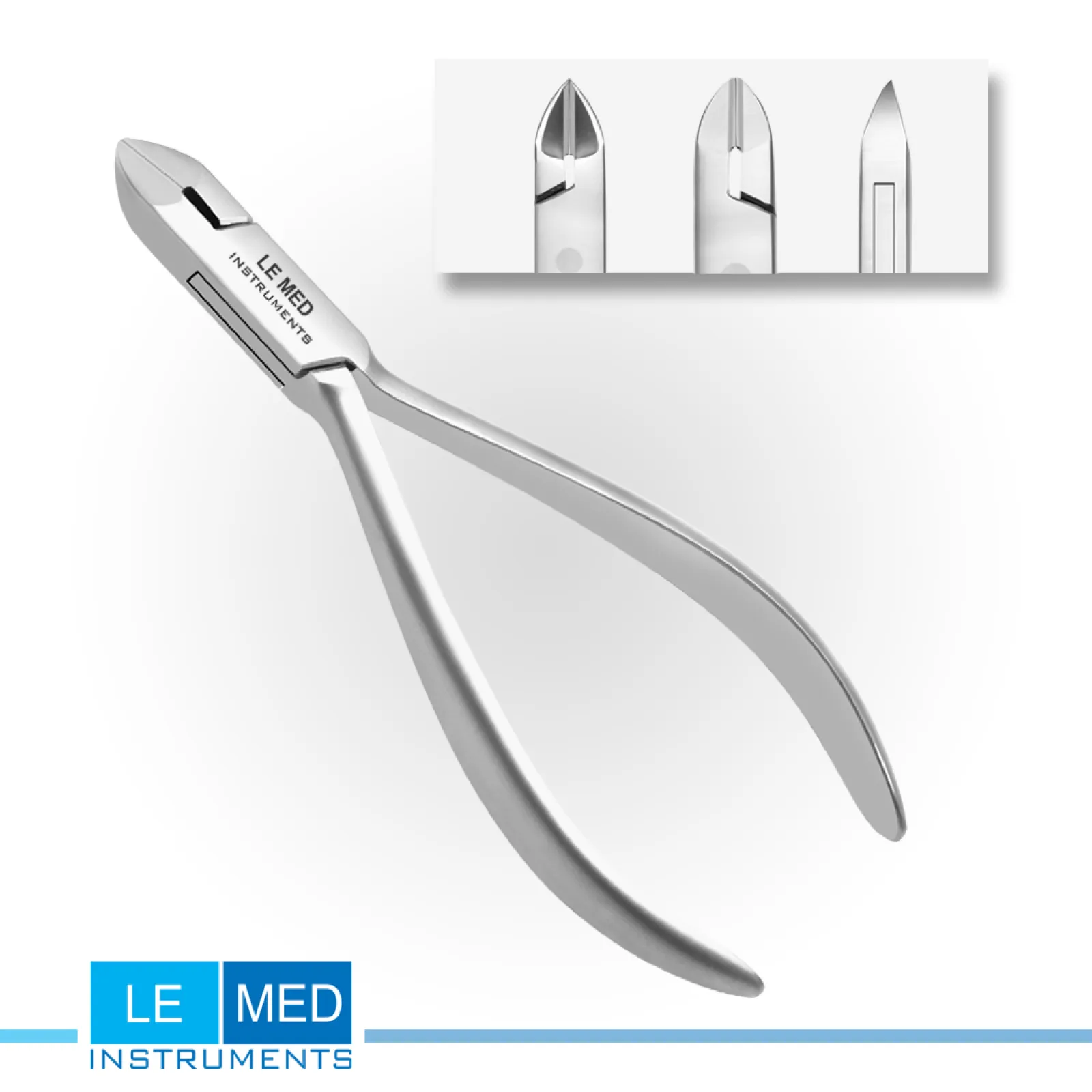 Classic Pin and Ligature Cutter 15°Angled - Wire Range : Maximum cutting capacity: soft wires up to 0.015″