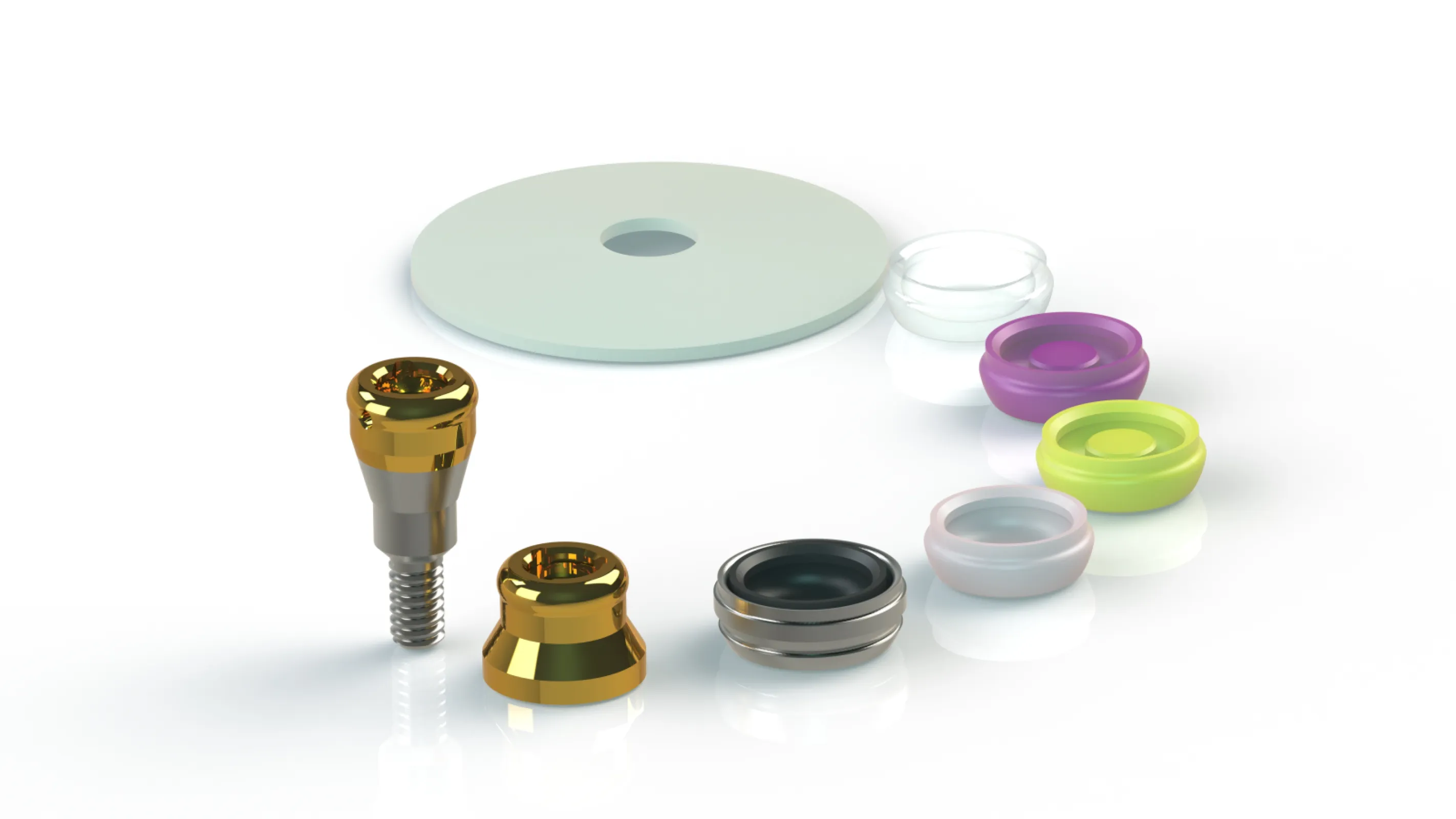 Overdenture abutments