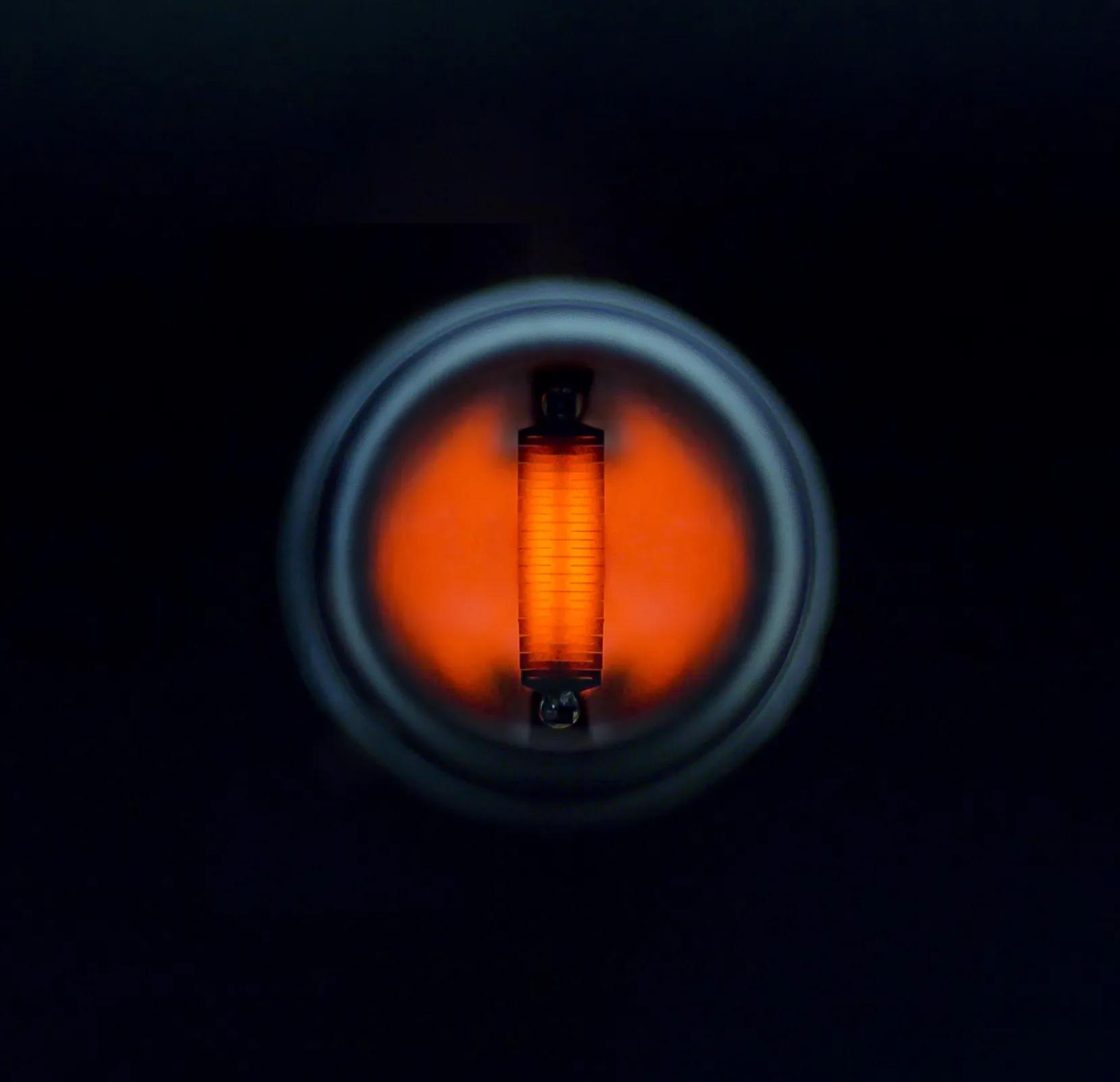 HISbasic IR emitter in operation