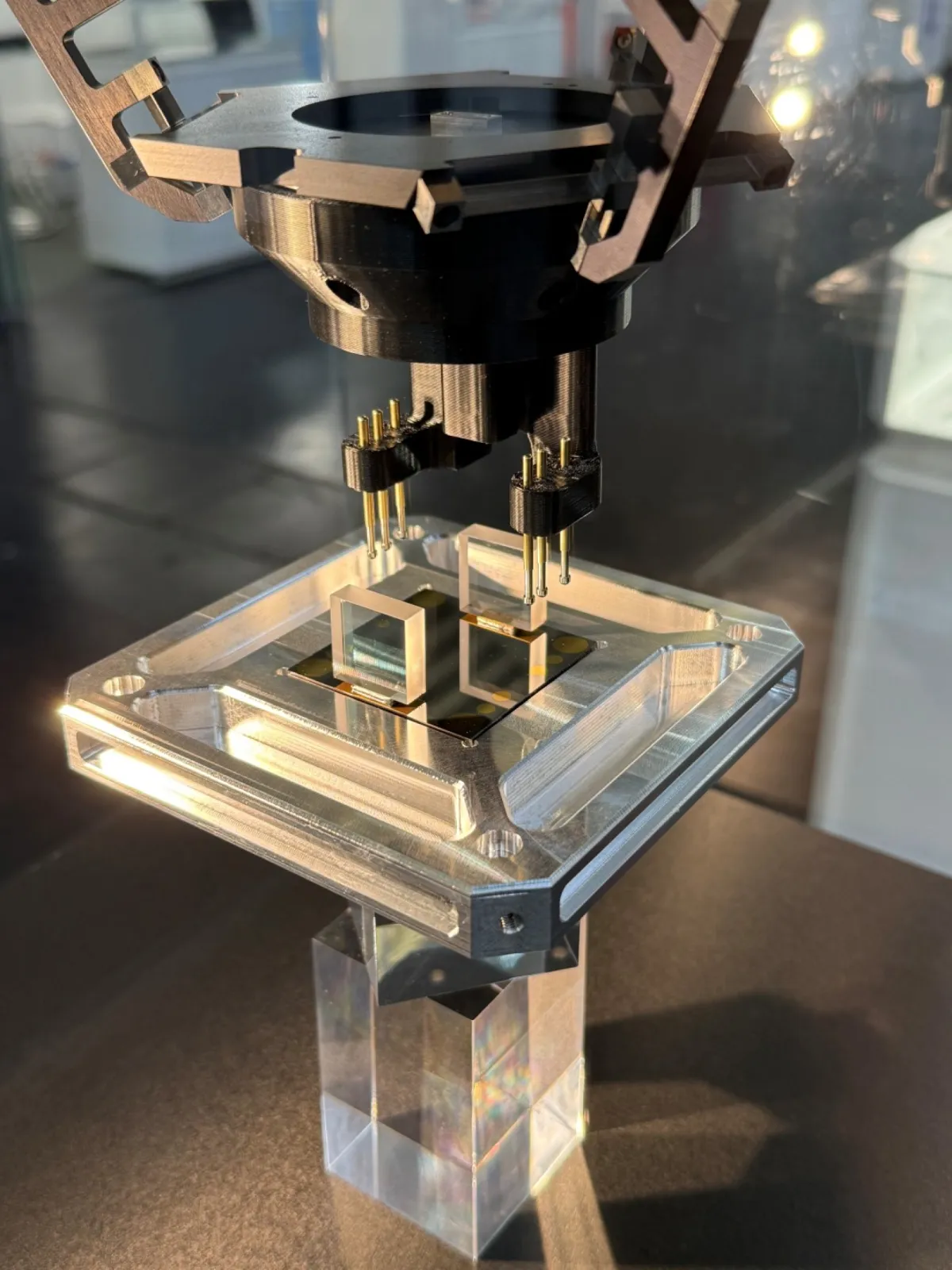 Active Solder Alignment Setup