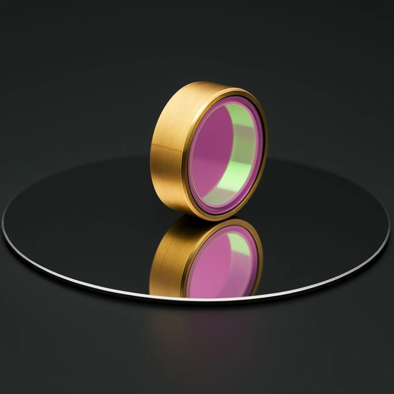 Soldered Optic on CTE-matched submount ring