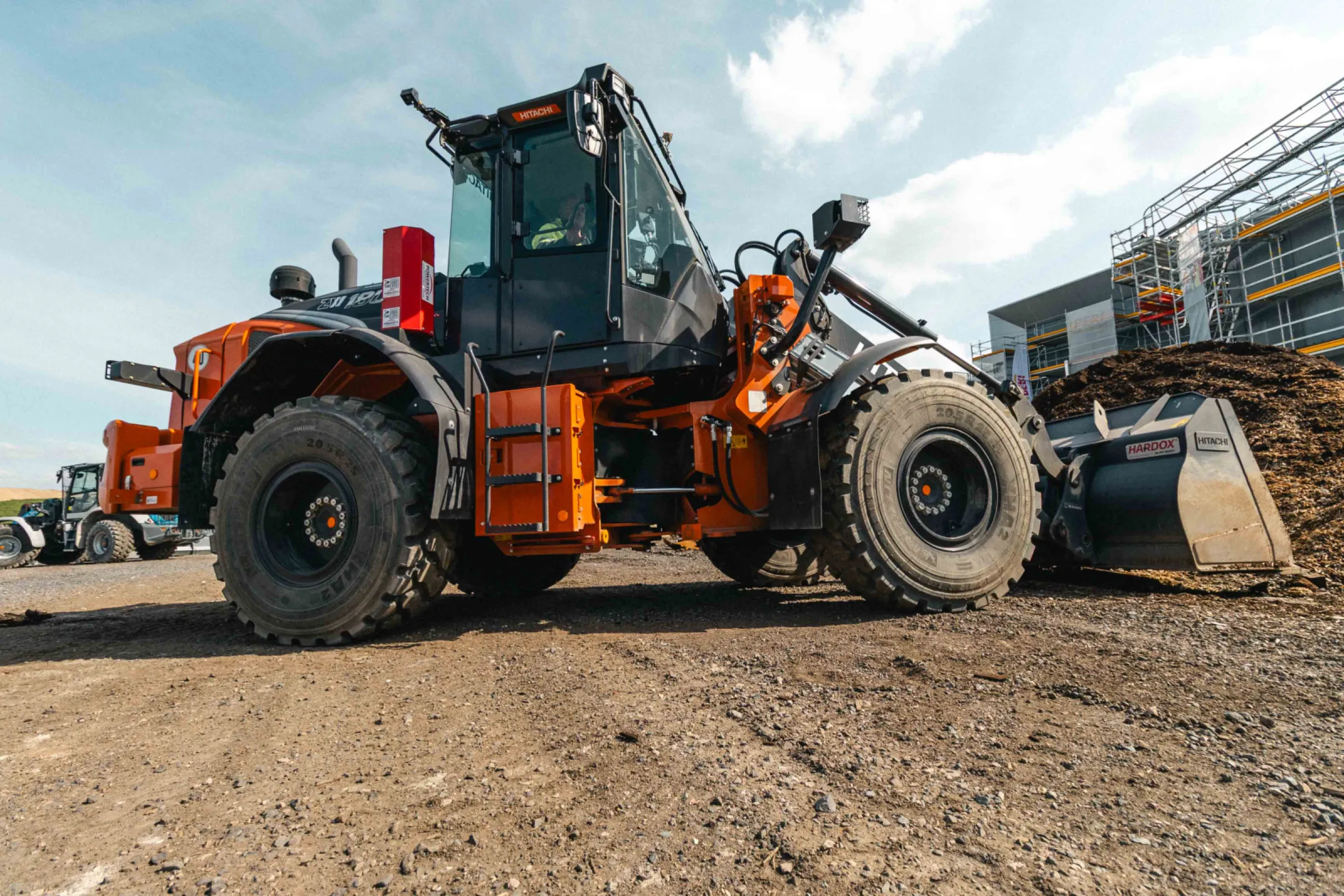 FIRE EVO I Installed on a Wheel Loader