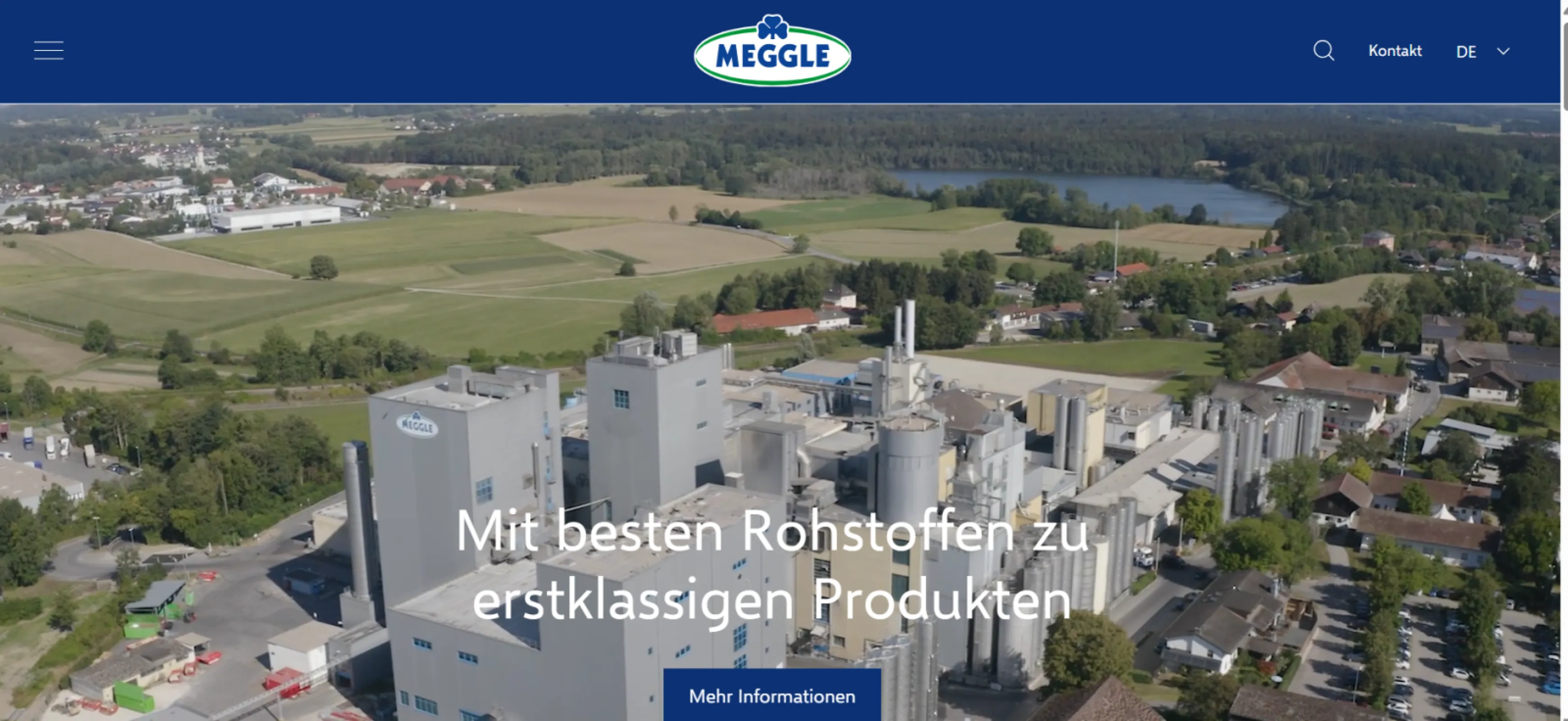 Meggle Gmbh Co and KG - our HQ in Wasserburg