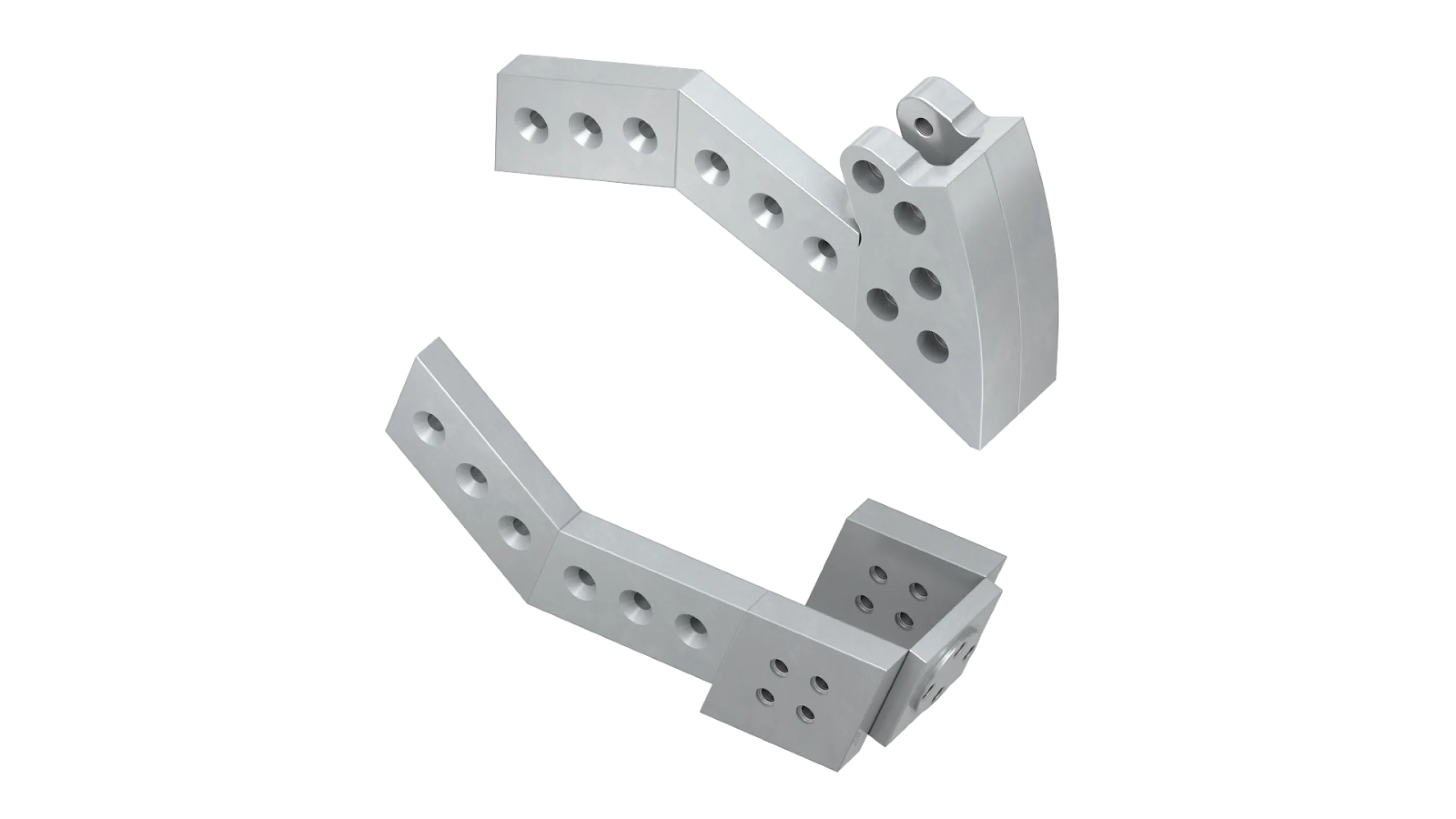 Excavator shear blades