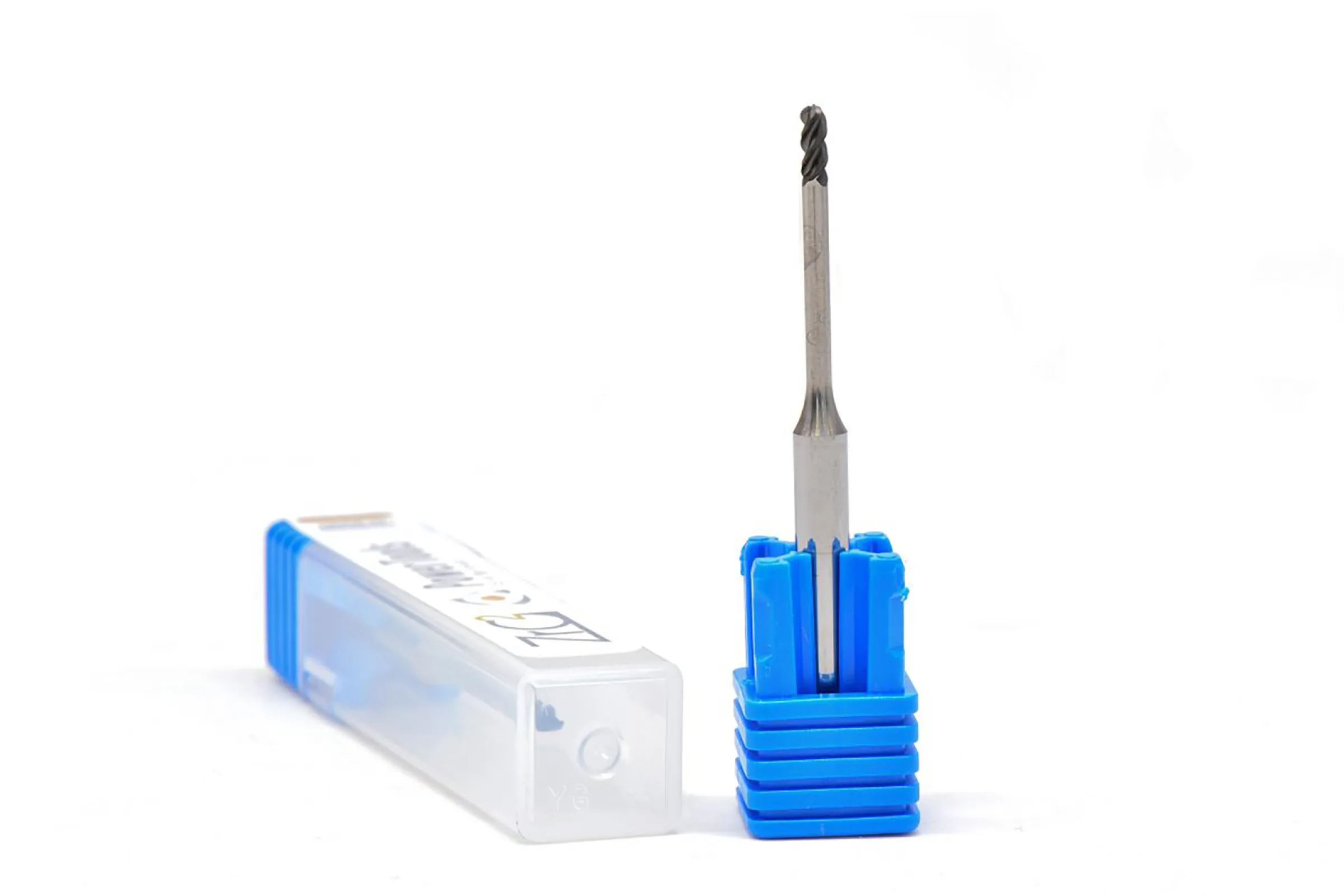 ZrO₂ (D) Tools – ultimate precision for zirconia. Our 3-flute, diamond-coated tools deliver unmatched durability and precision for zirconia. With a diamond coating and tool life up to 10 times longer than standard tools, they provide exceptional efficiency, reliability, and perfect surface finishes.