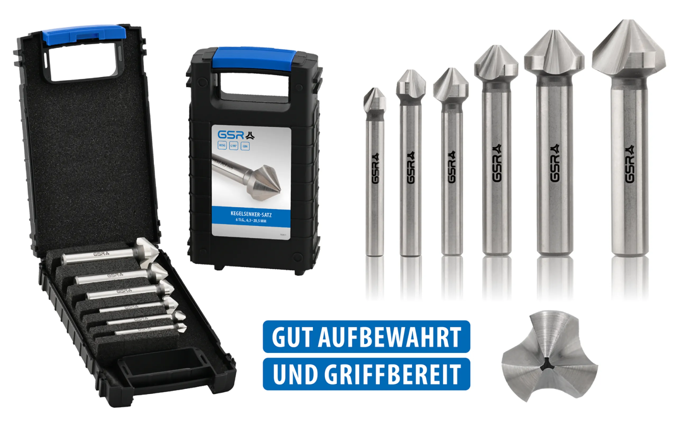 Counter sinks DIN335C HSSG CBN