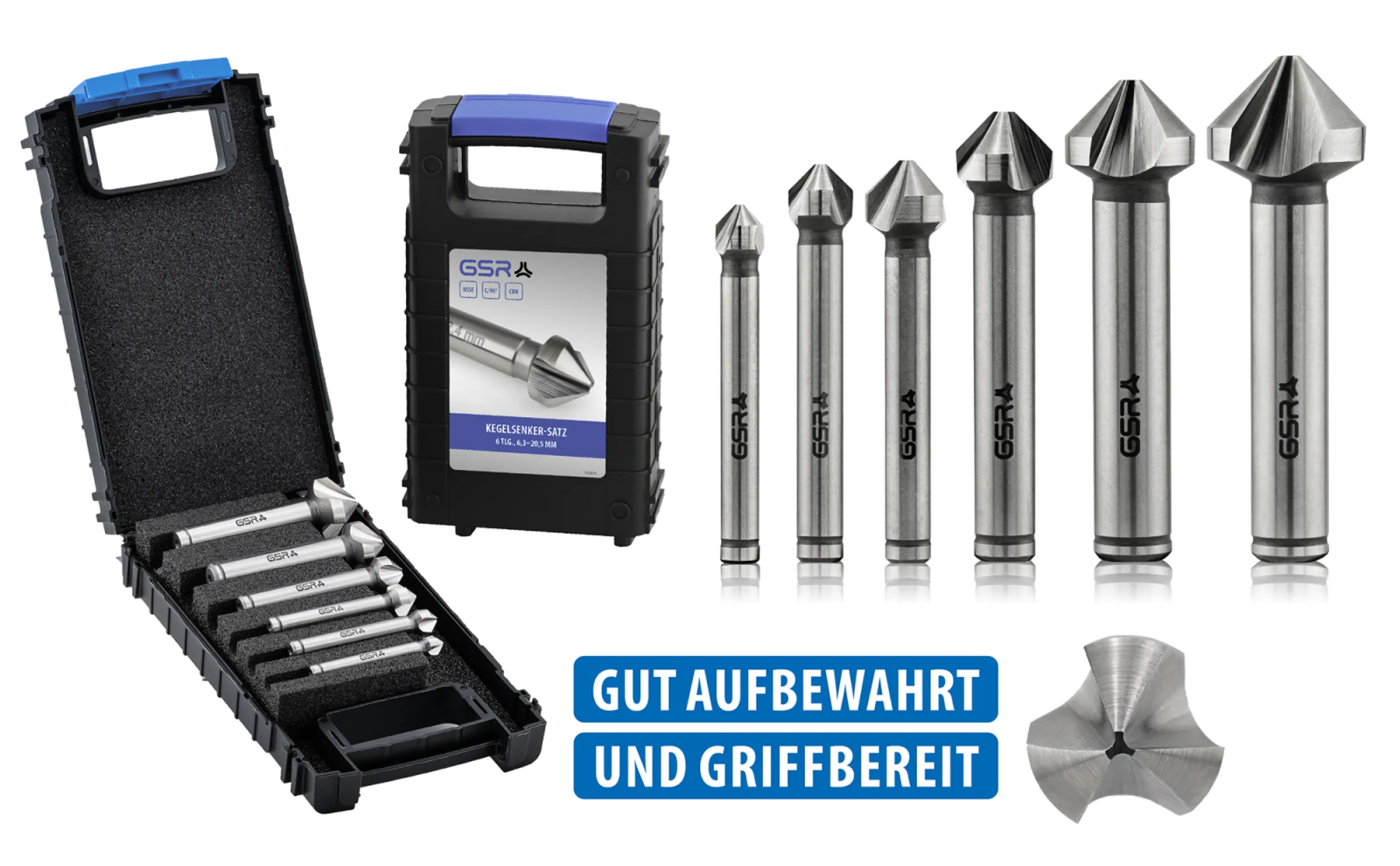 Counter sinks DIN335C HSSE CBN